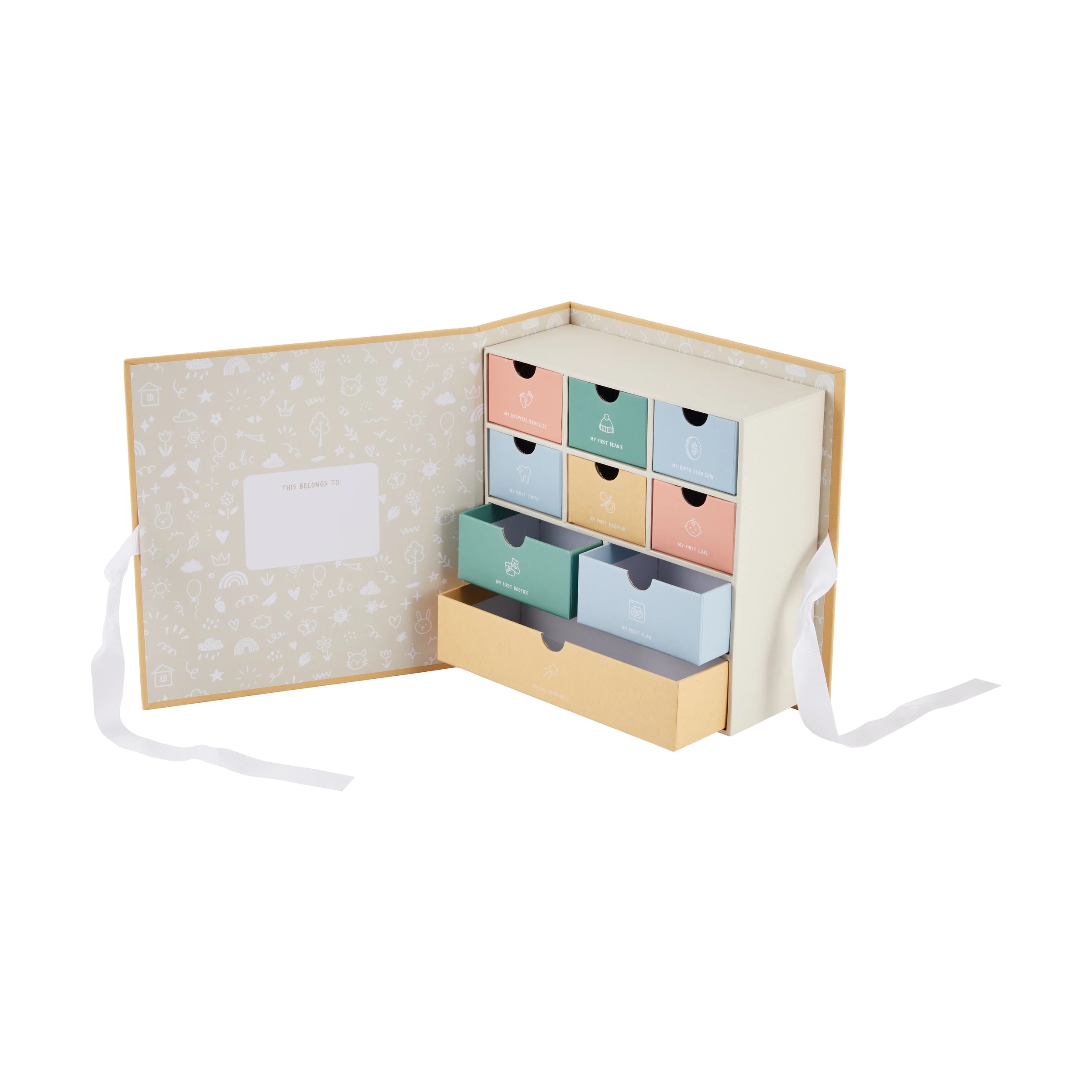 3 Newborn Keepsake Box, 3 of 5