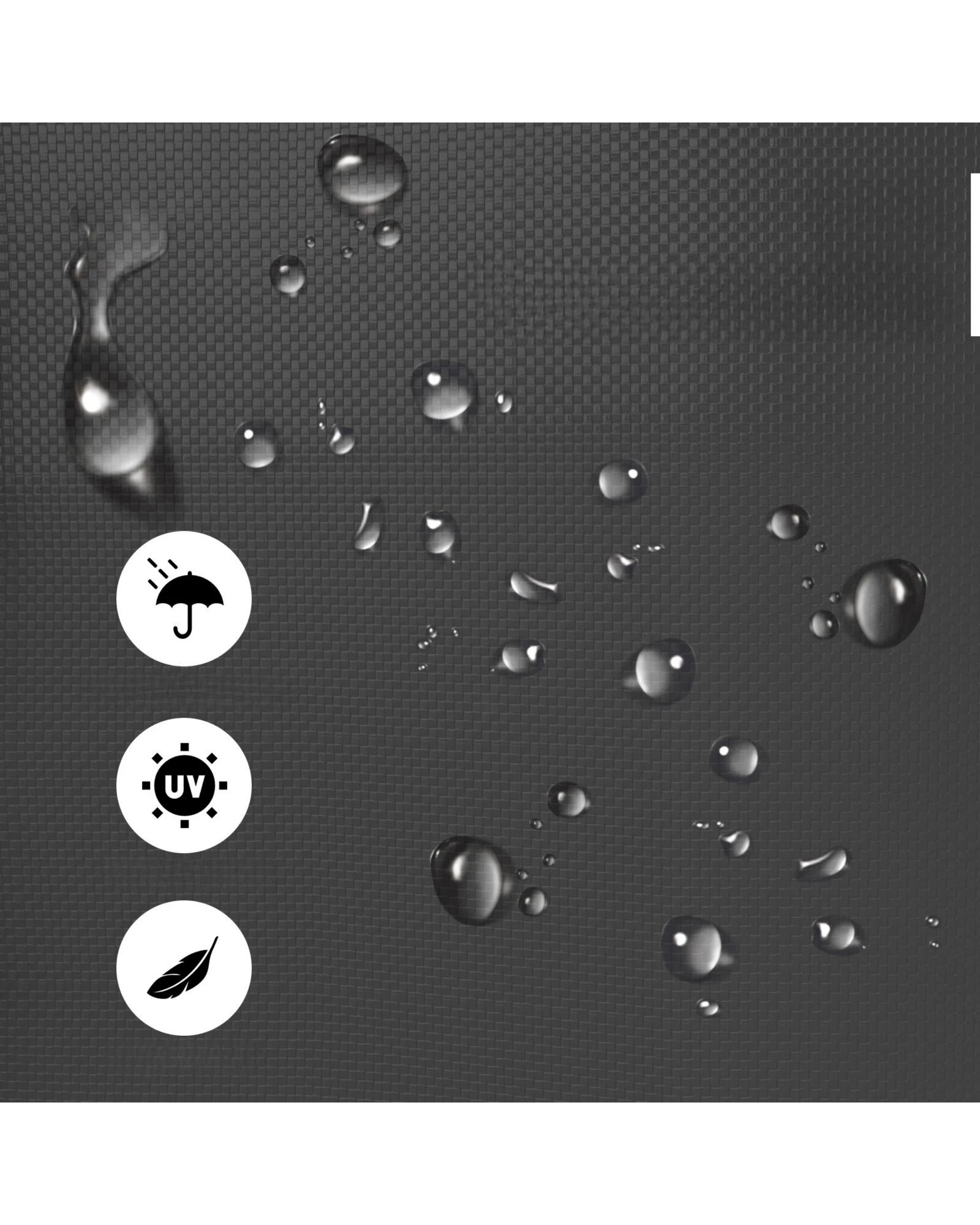 4 Advwin 3x6m Marquee Gazebo Outdoor Wedding Canopy Tent 4 Sidewalls - Grey, 4 of 8