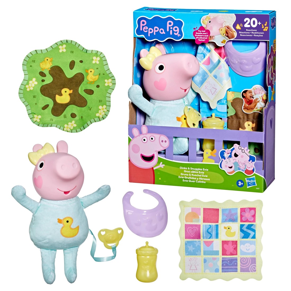 1 Peppa Pig Oinks and Snuggles Evie Playset - Multi, 1 of 4