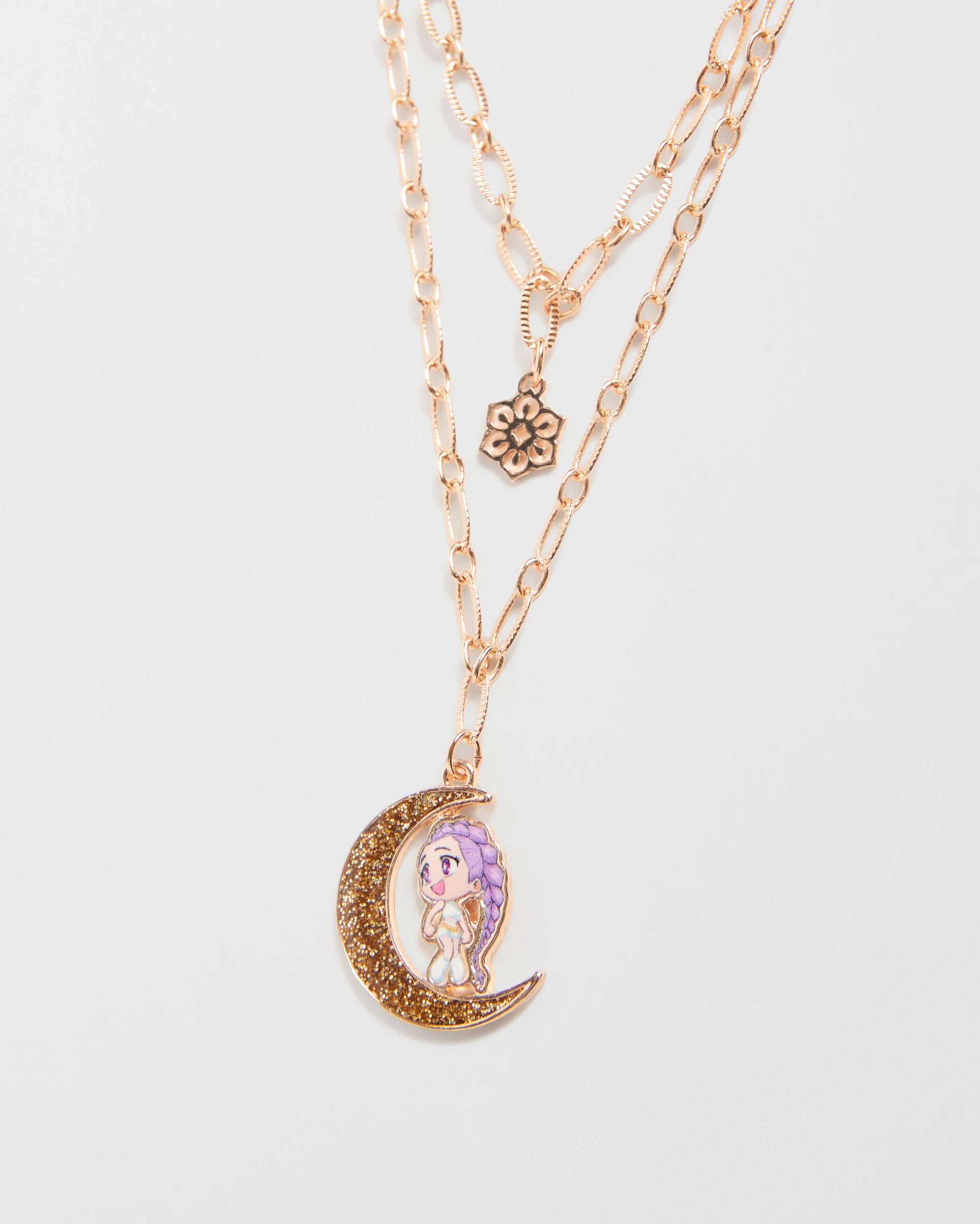 2 KPop Demon Hunters Necklace RUMI PURPLE, 2 of 3