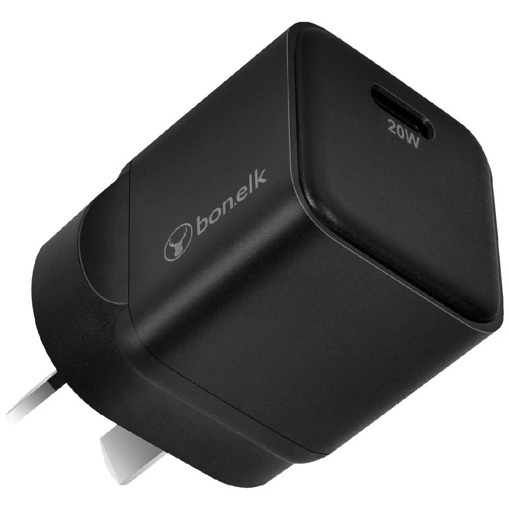 4 Bonelk GaN Wall Charger USB-C 20w Black, 4 of 7