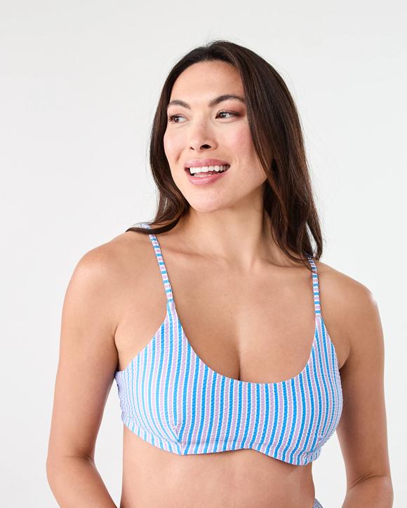 Textured Bralette Bikini Top