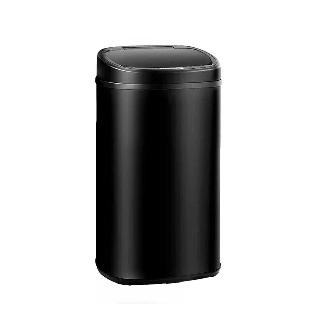 1 Devanti 58L Motion Sensor Bin Rubbish Automatic - Black, 1 of 8
