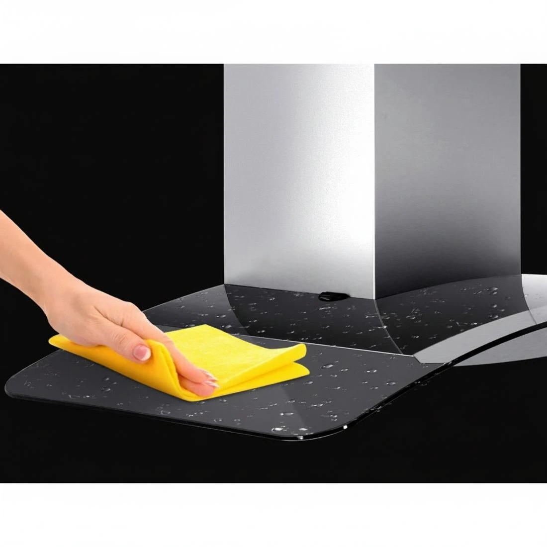 6 Devanti 900mm Range Hood 90cm Rangehood Glass Canopy - Silver, 6 of 7