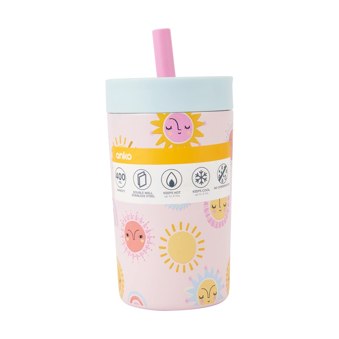 7 400ml Sun Double Wall Sipper Tumbler, 7 of 7