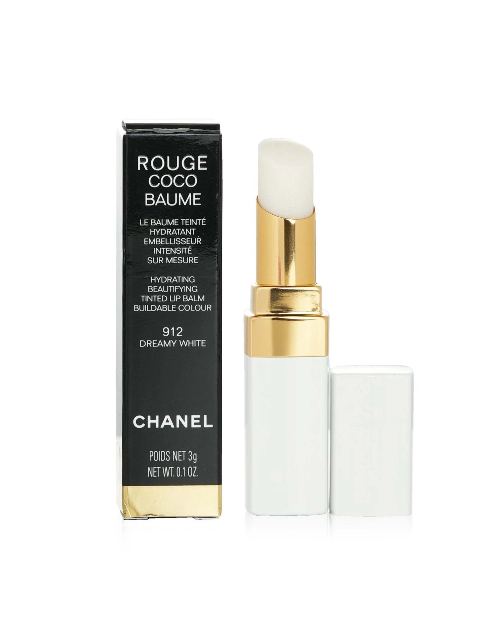 2 Chanel Rouge Coco Baume Hydrating Beautifying Tinted Lip Balm - # 912 Dreamy White  3g/0.1oz, 2 of 3