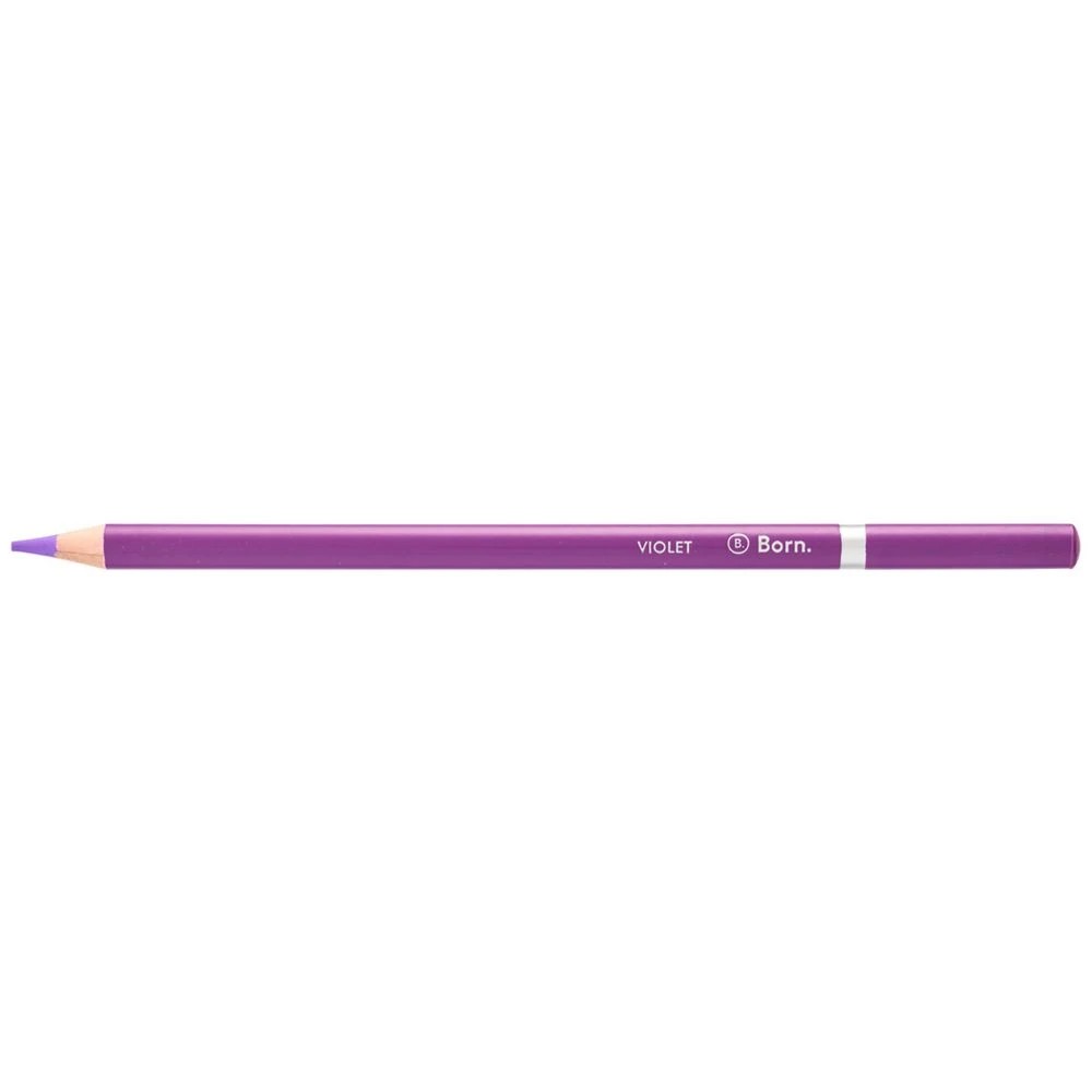 1 Born Premium Colour Pencil Violet, 1 of 3