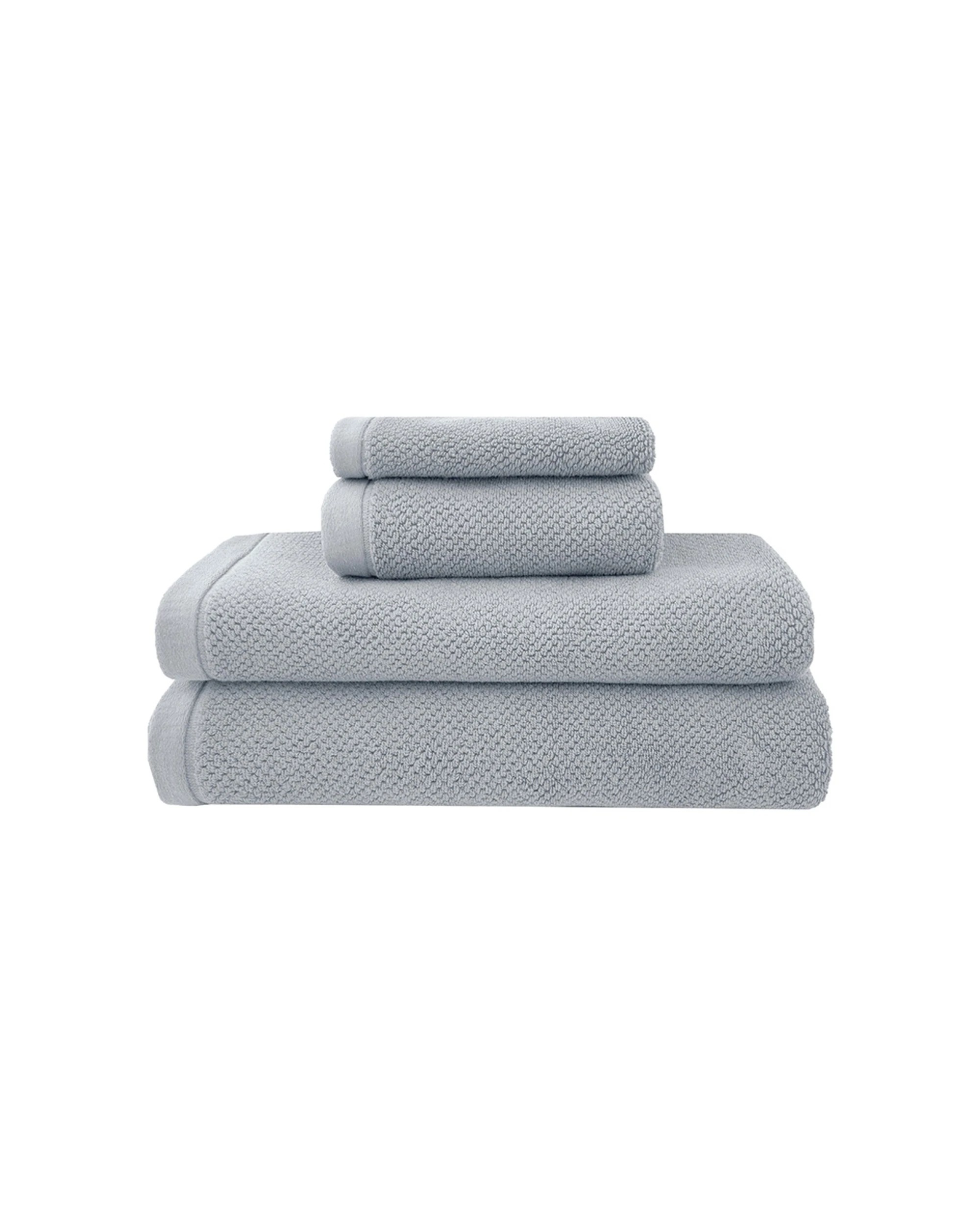 2 Bambury Angove Face Washer 600gsm Soft Absorbent Cotton - Blue, 2 of 4