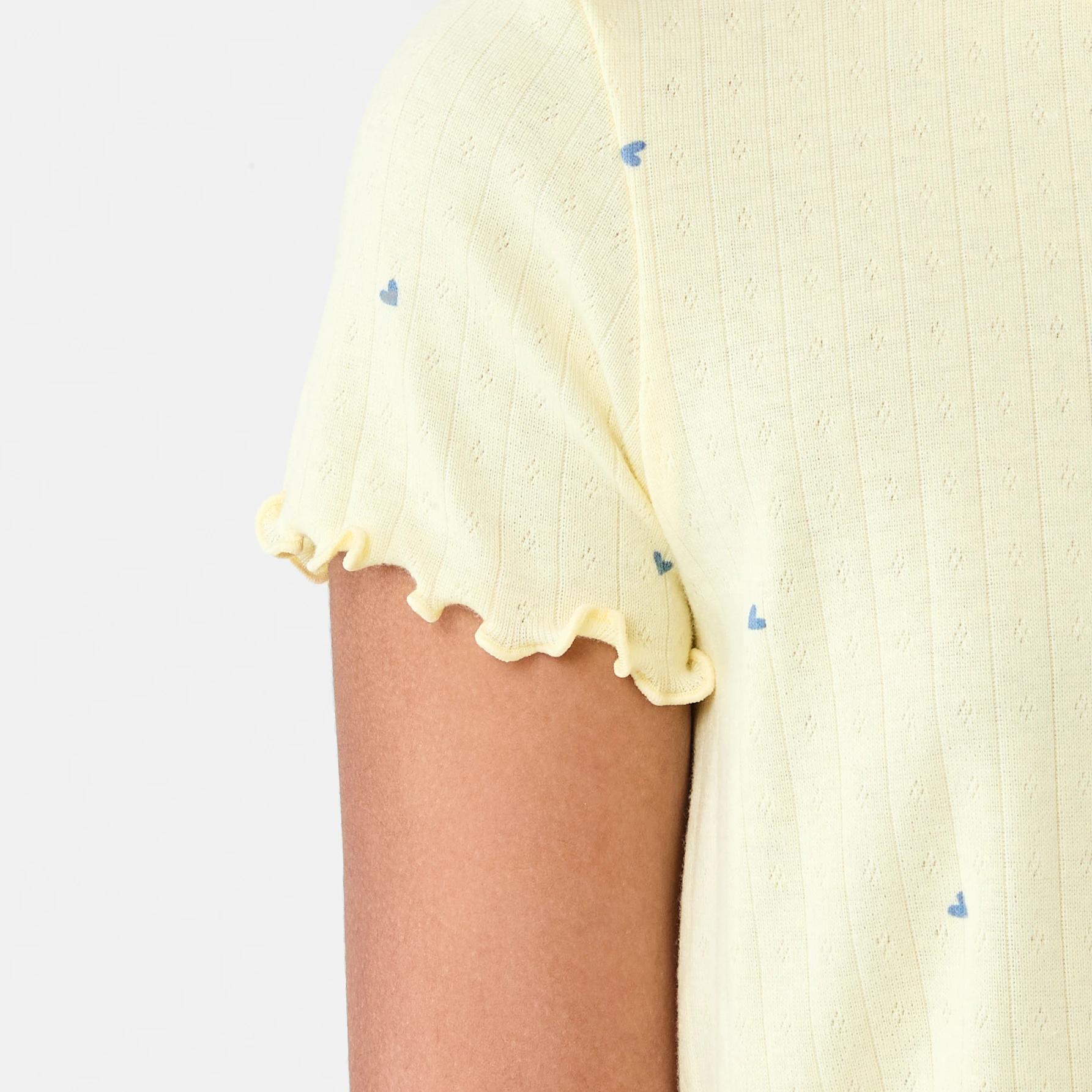 5 Pointelle Pyjama Set YELLOW HEARTS, 5 of 8