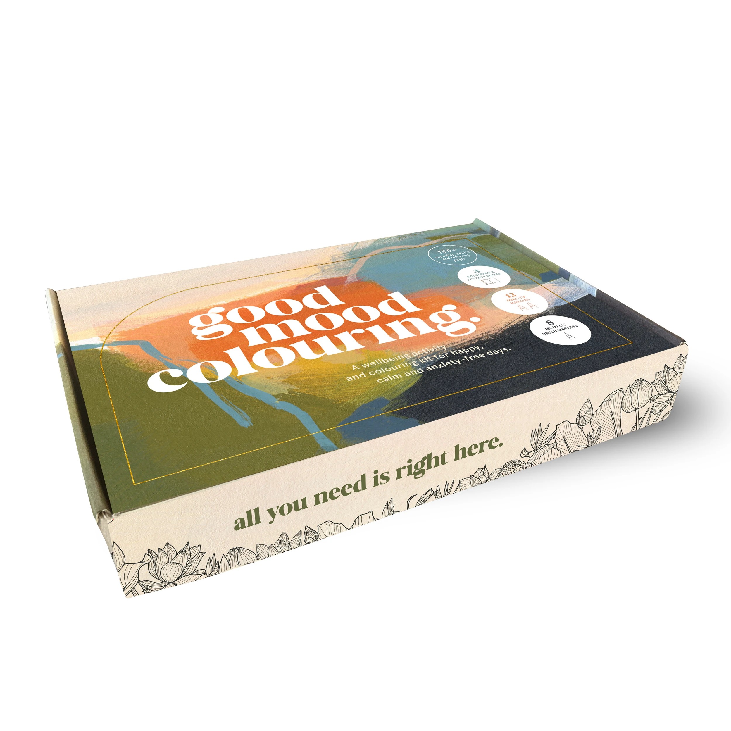 1 Good Mood Colouring Kit, 1 of 8