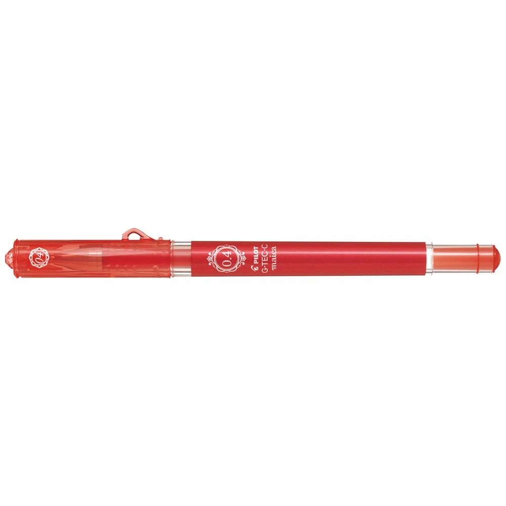 1 PILOT G-Tec Maica 0.4mm Gel Pen Red, 1 of 1