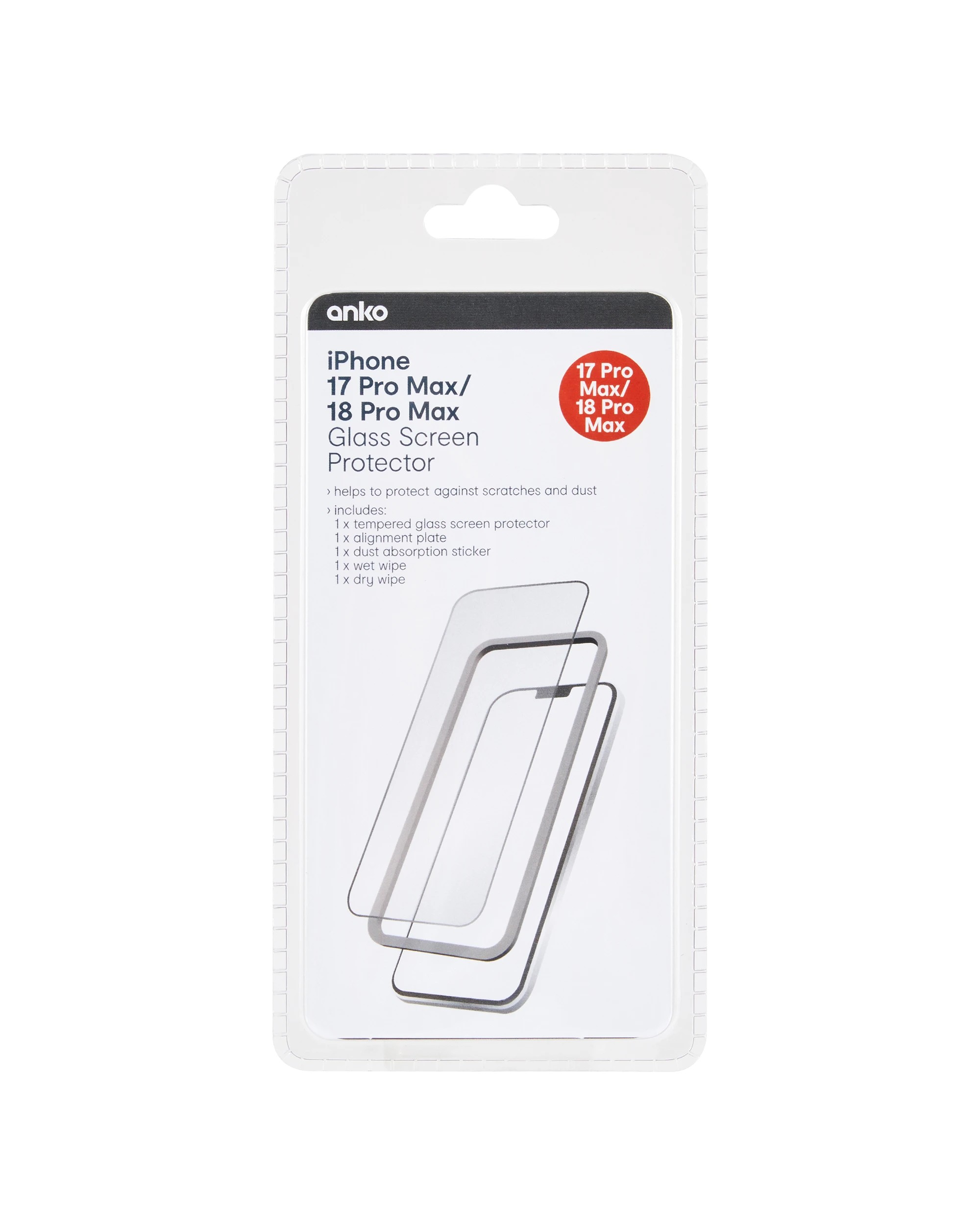 1 iPhone 17/18 Pro MAx Protector Glass, 1 of 3