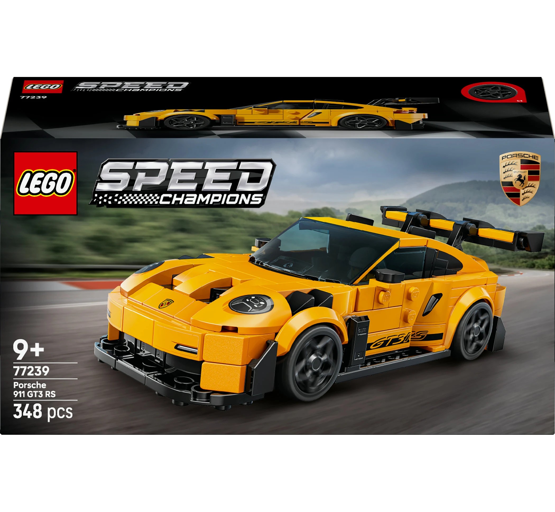 1 LEGO Speed Champions Porsche 911 GT3 RS Super Car 77239, 1 of 10