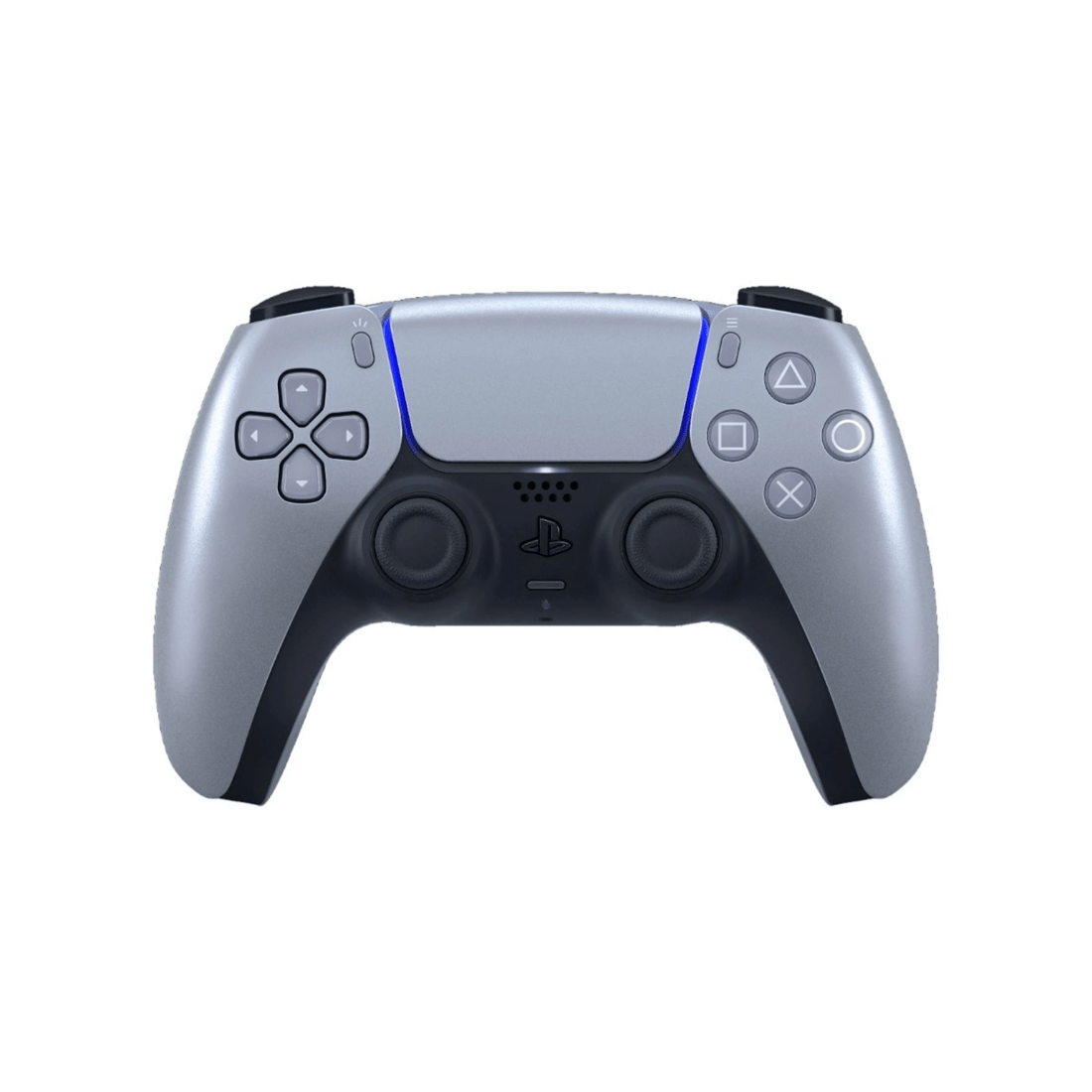 1 Sony PlayStation 5 DualSense Sterling Silver Wireless Controller
 - silver, 1 of 3