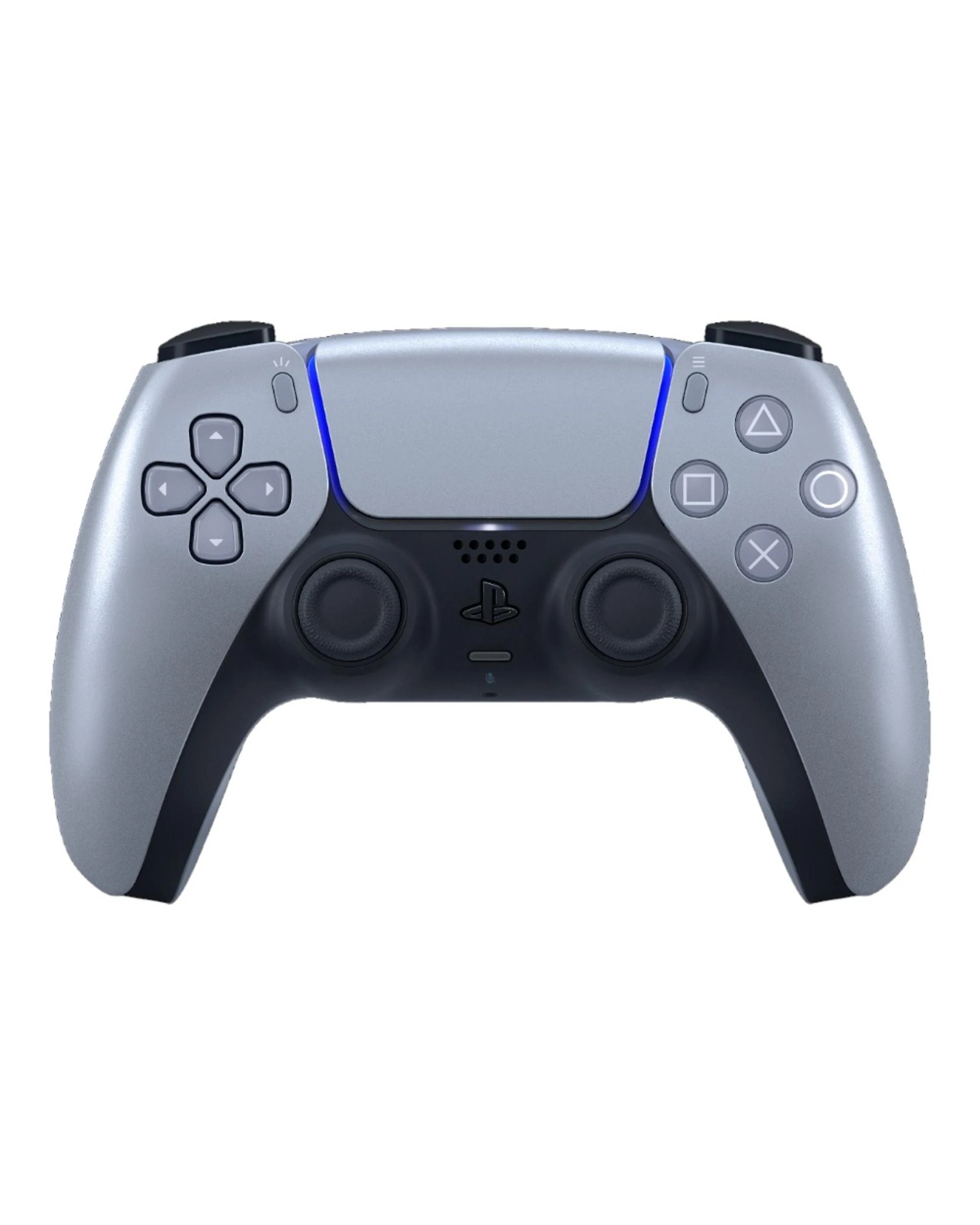 1 PlayStation 5 DualSense Sterling Silver Wireless Controller - Silver, 1 of 3