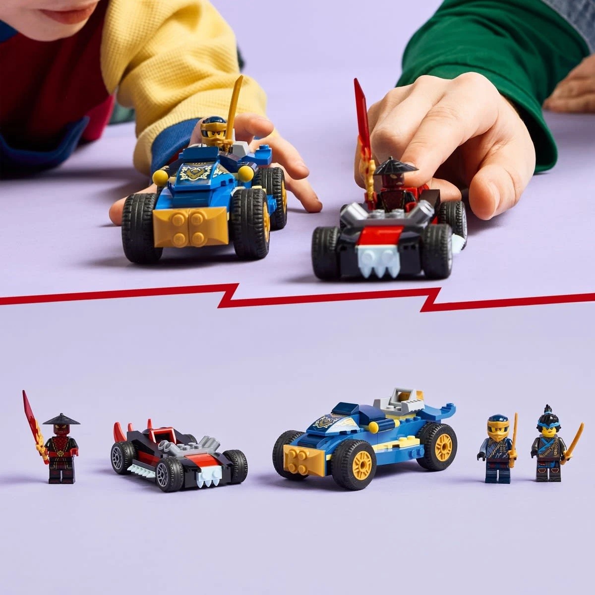 7 LEGO NINJAGO Rogue vs. Drix Race Car Duel 71840, 7 of 11