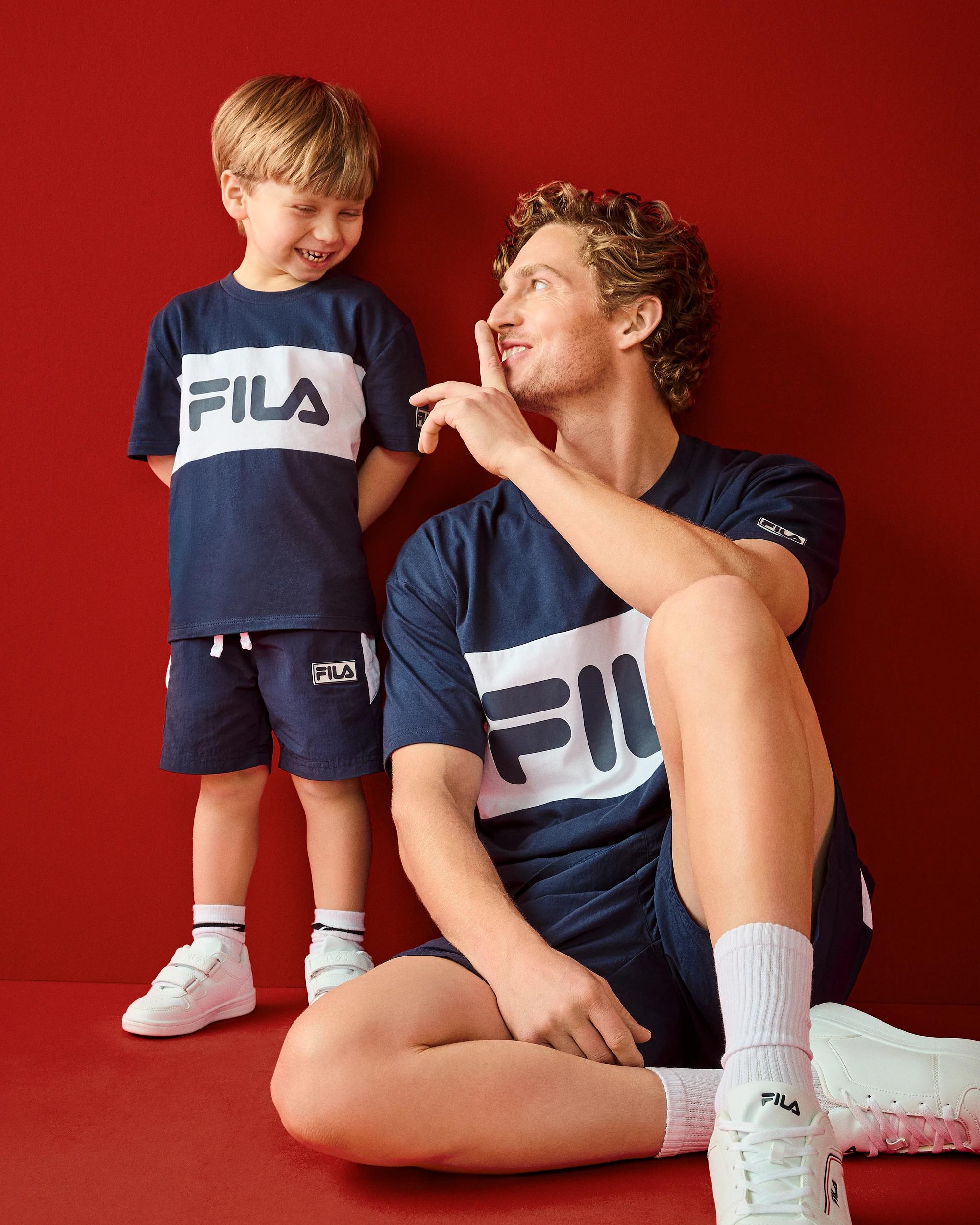 8 Caelem Short Sleeve T-shirt - Fila BLUE, 8 of 8