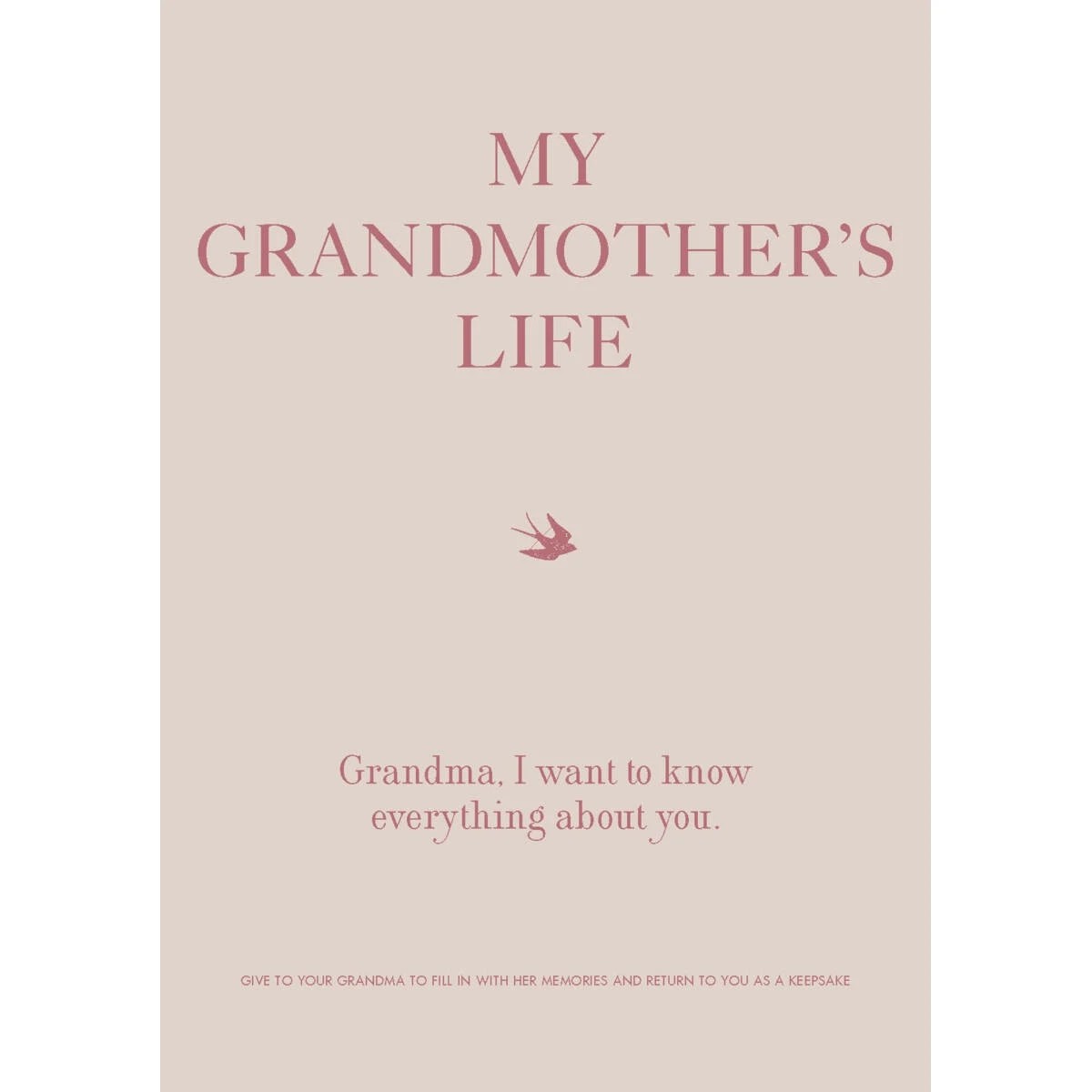 1 My Grandmother's Life - Book