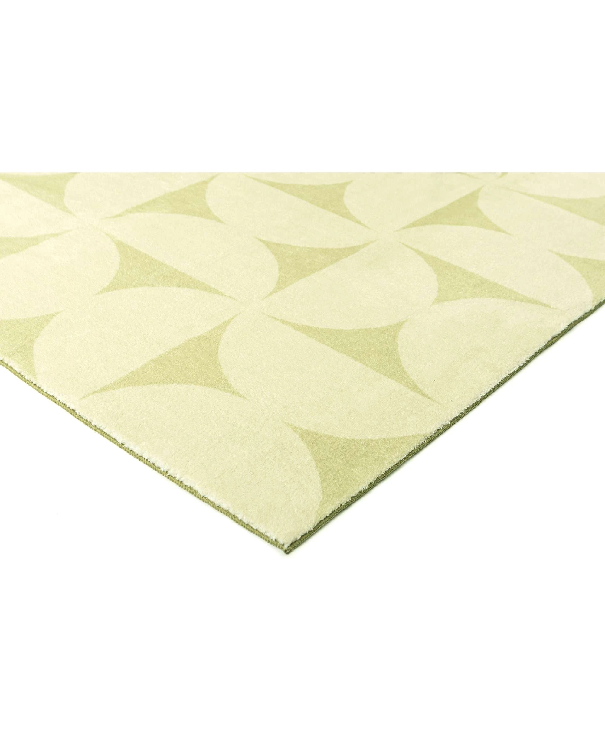 4 Loopsie Frogmore PistachioGeometric Washable Rug-400cm x 300cm - Green, 4 of 8