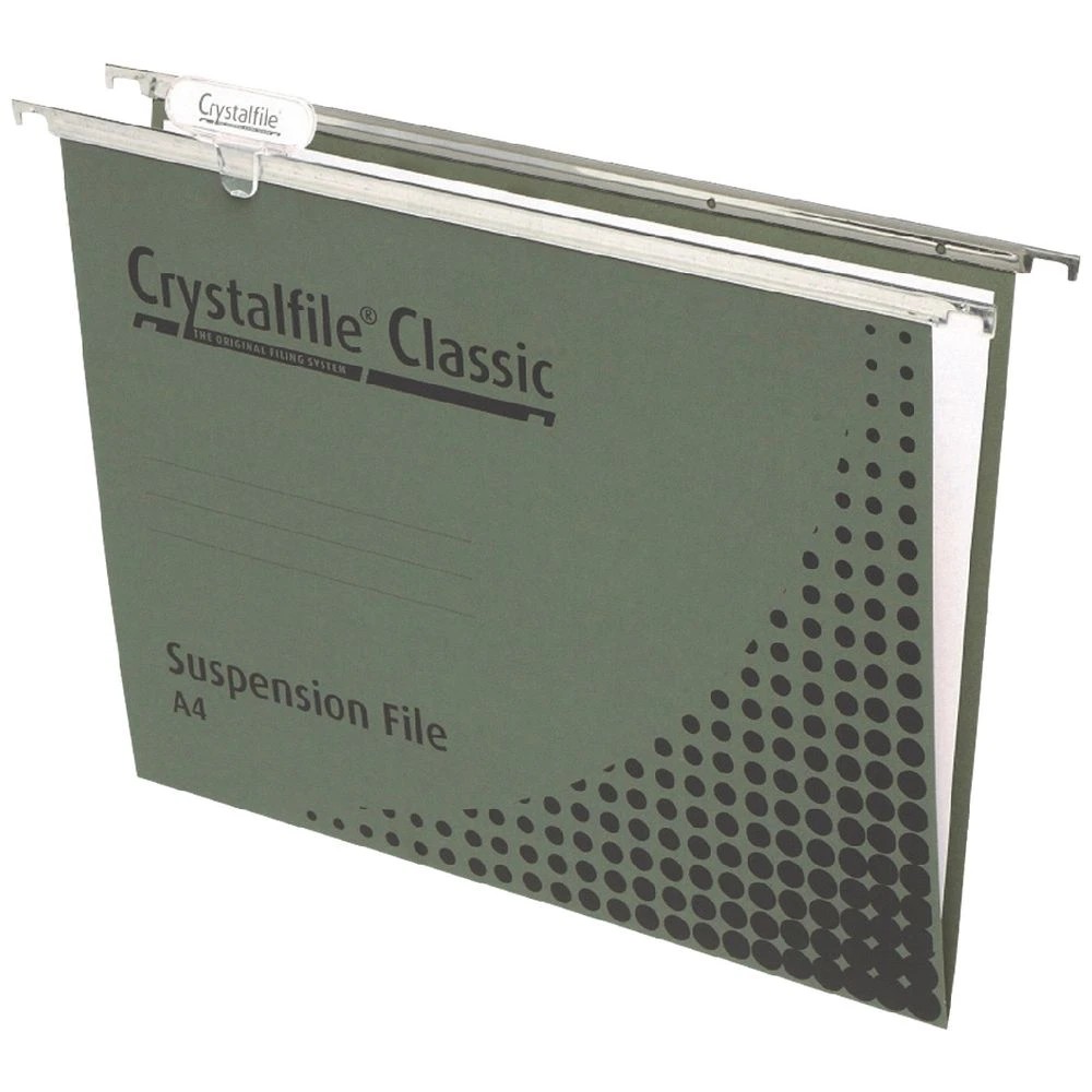 1 Crystalfile A4 Classic Suspension File 20 Pack, 1 of 1