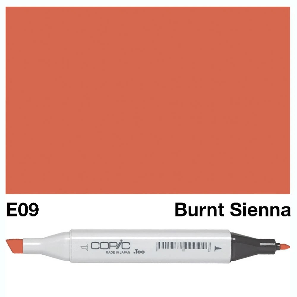 3 Copic Classic Original Dual Nib Marker E09 Burnt Sienna, 3 of 3