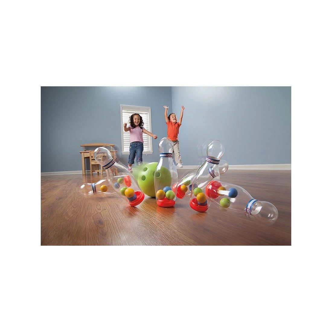 3 Little Tikes Clearly Sports Bowling Set - Green, 3 of 4