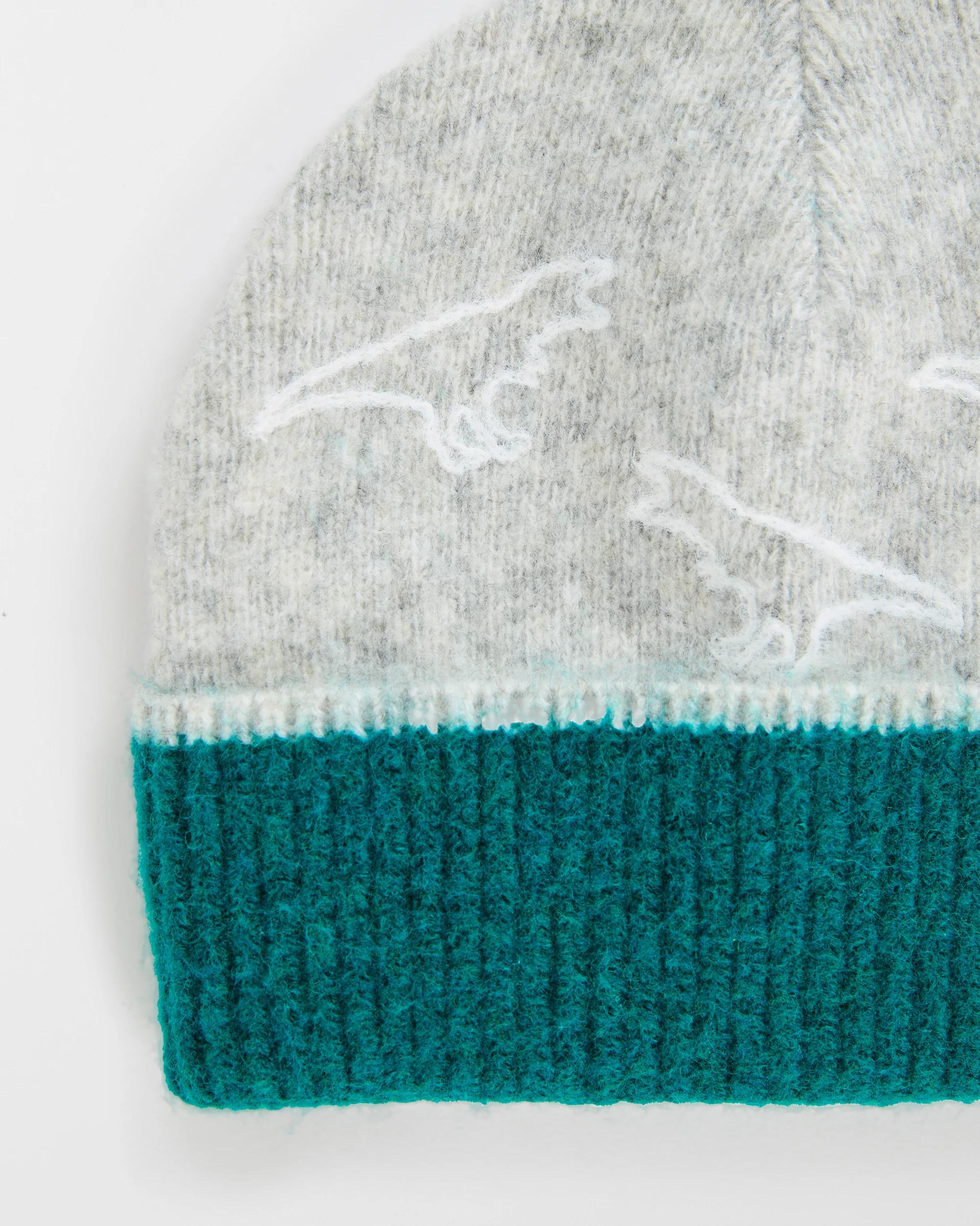 2 Target Kids Embroidered Dino Jacquard Beanie , 2 of 2