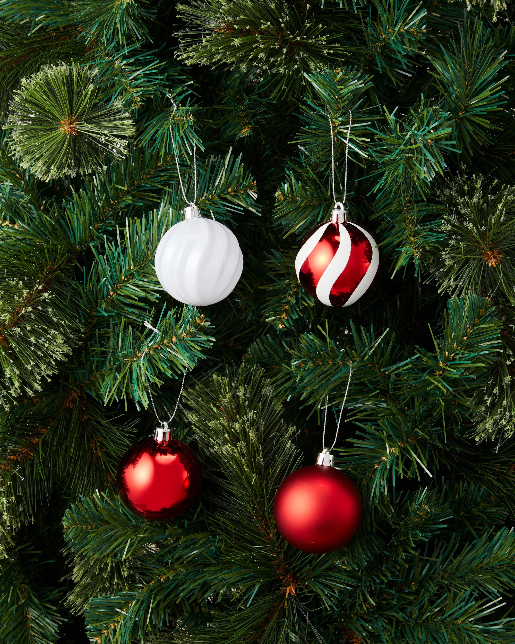7 47 Pack 6cm Candy Cane Baubles, 7 of 8