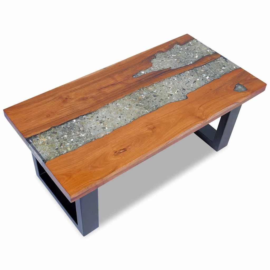 4 Vidaxl Coffee Table Side Table - Multi, 4 of 10
