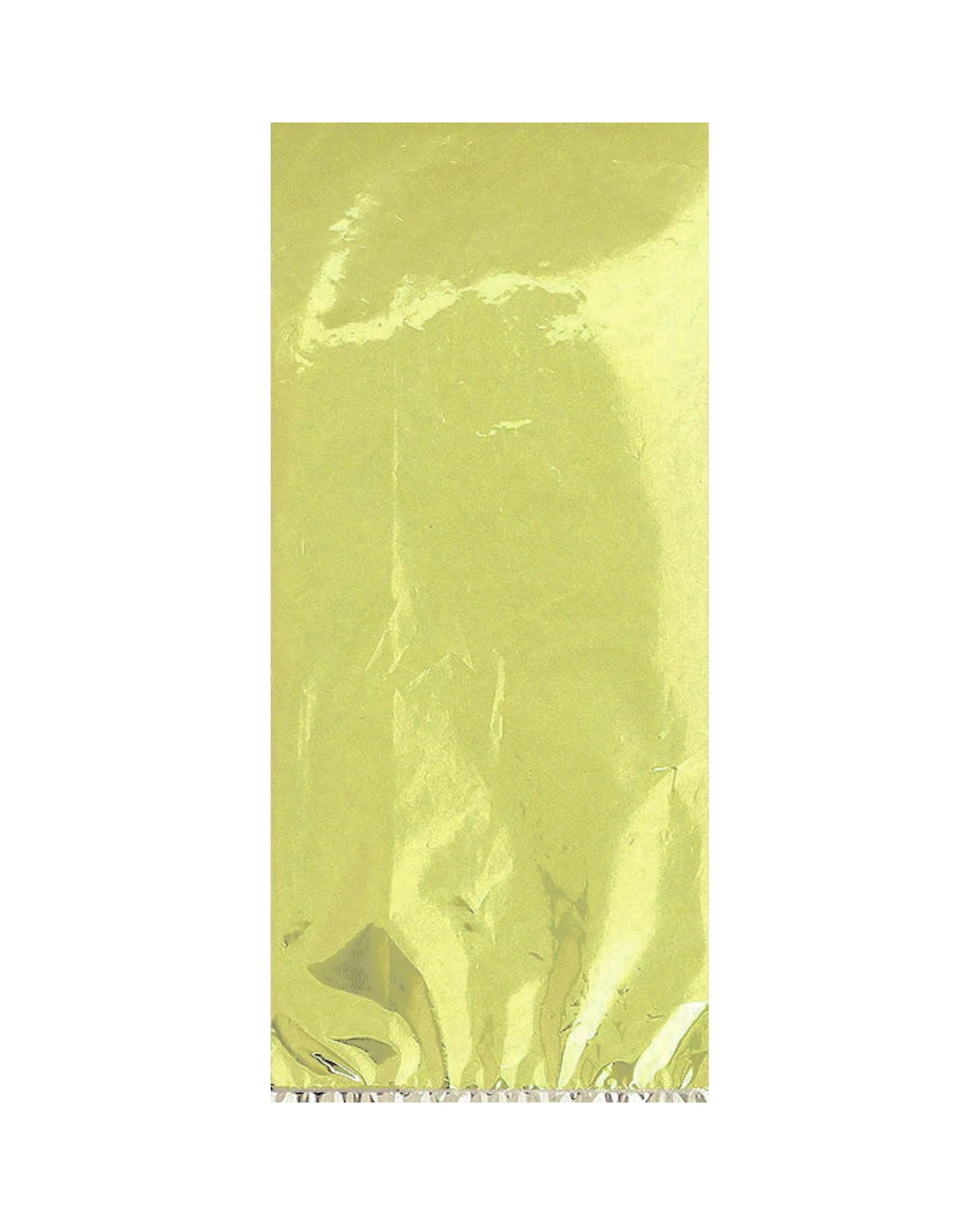 1 Amscan Inc. Plastic Lolly Treat Bags Pack of 25 - Gold, 1 of 1
