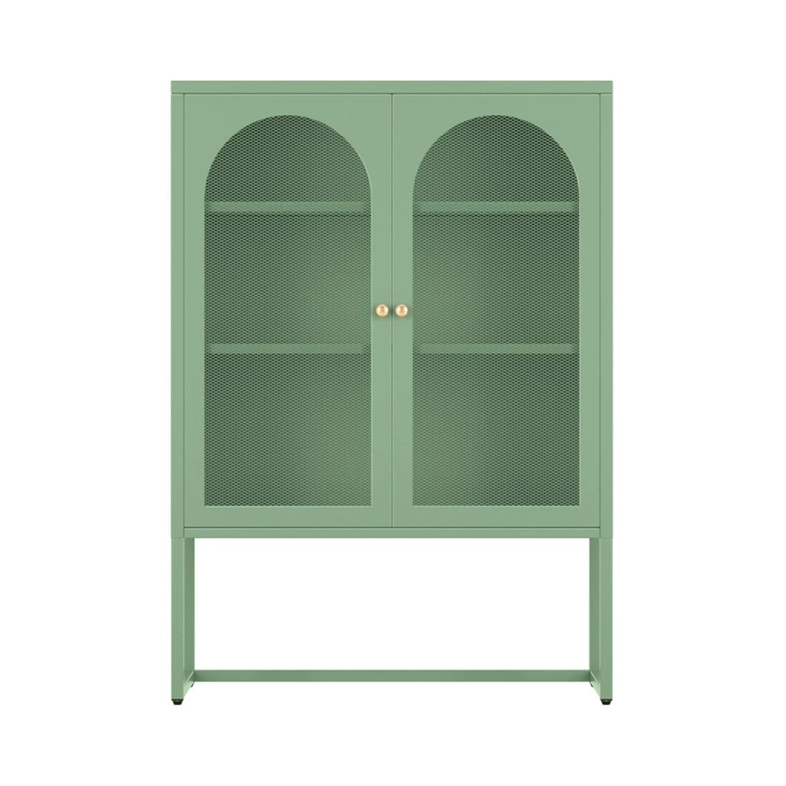 5 Artiss Buffet Sideboard Metal Cabinet
 - Green, 5 of 8