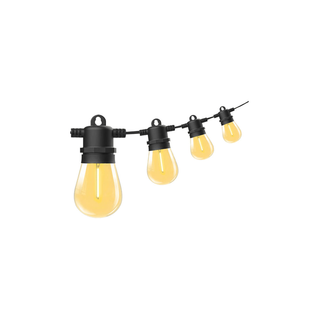 2 Sansai 20 Bulb Led 9w Festoon Warm White Outdoor Décor Festive String Lights 23m
 - White, 2 of 3