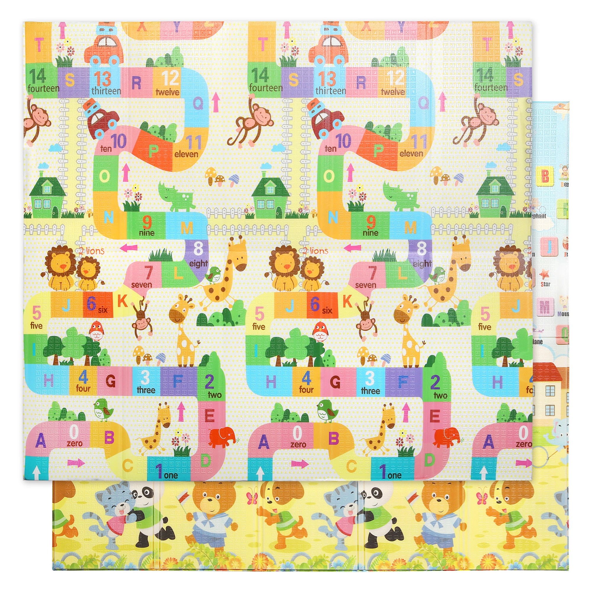 1 Bopeep Kids Foldable Play Mat Xpe Foam 1.8x2m, 1 of 6