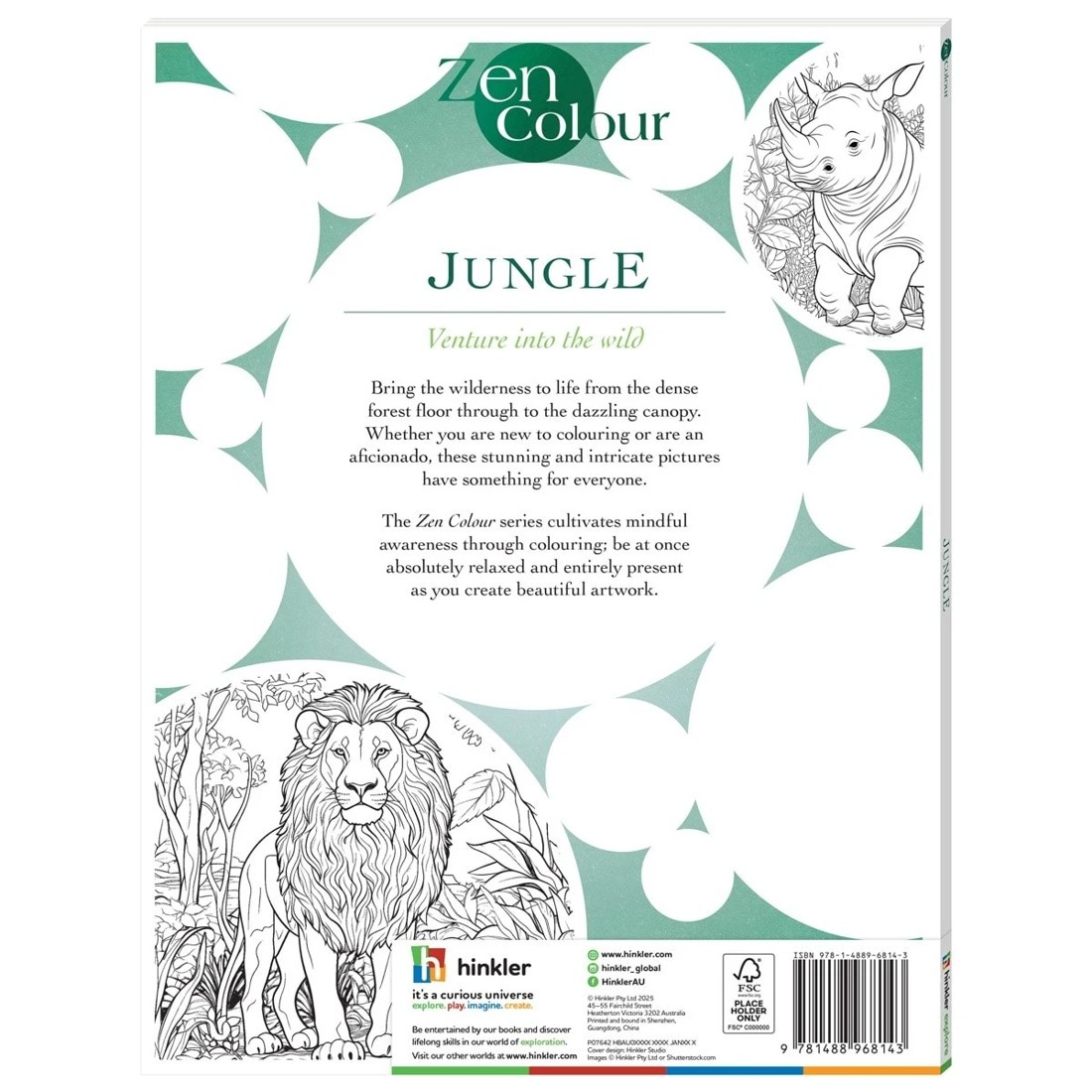 2 Zen Colour: Jungle - Book, 2 of 4