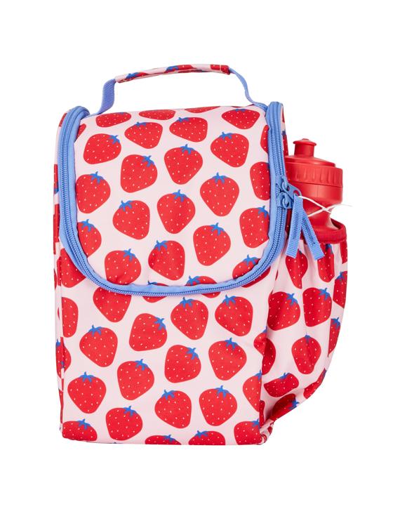 Strawberry Flip Case and Drink Bottle Set