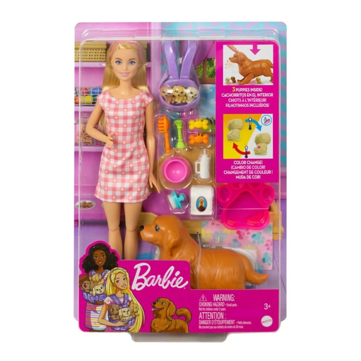 1 Barbie Newborn Pups Playset, 1 of 6