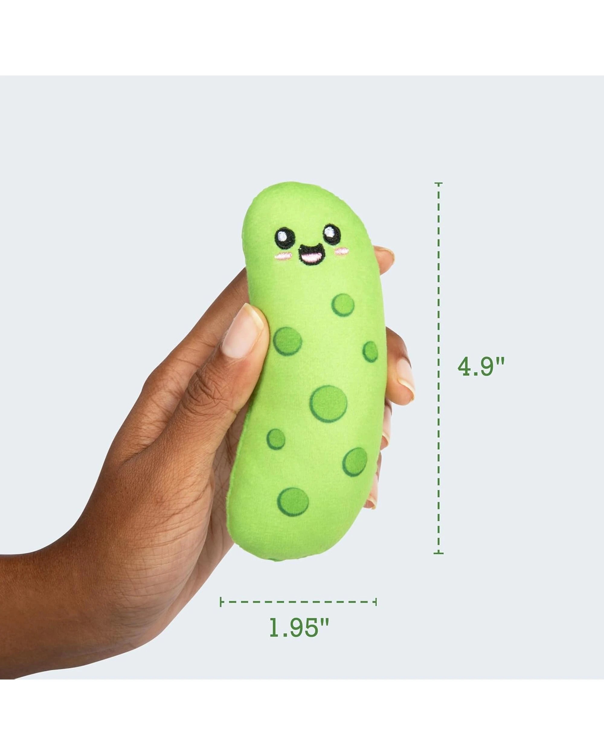 2 Emotional Support Pickles Plush Set, 2 of 6