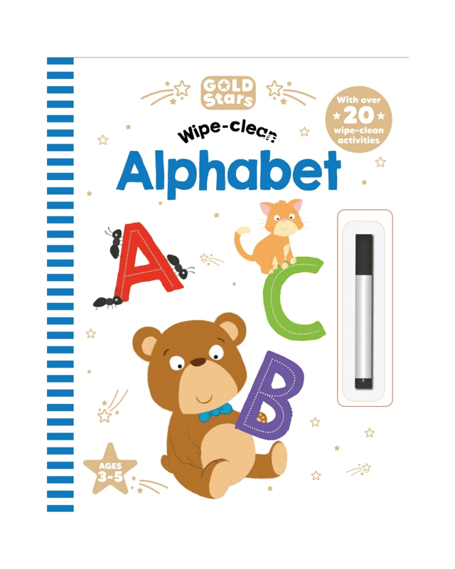 Gold Stars: Wipe Clean Alphabet - Activity 