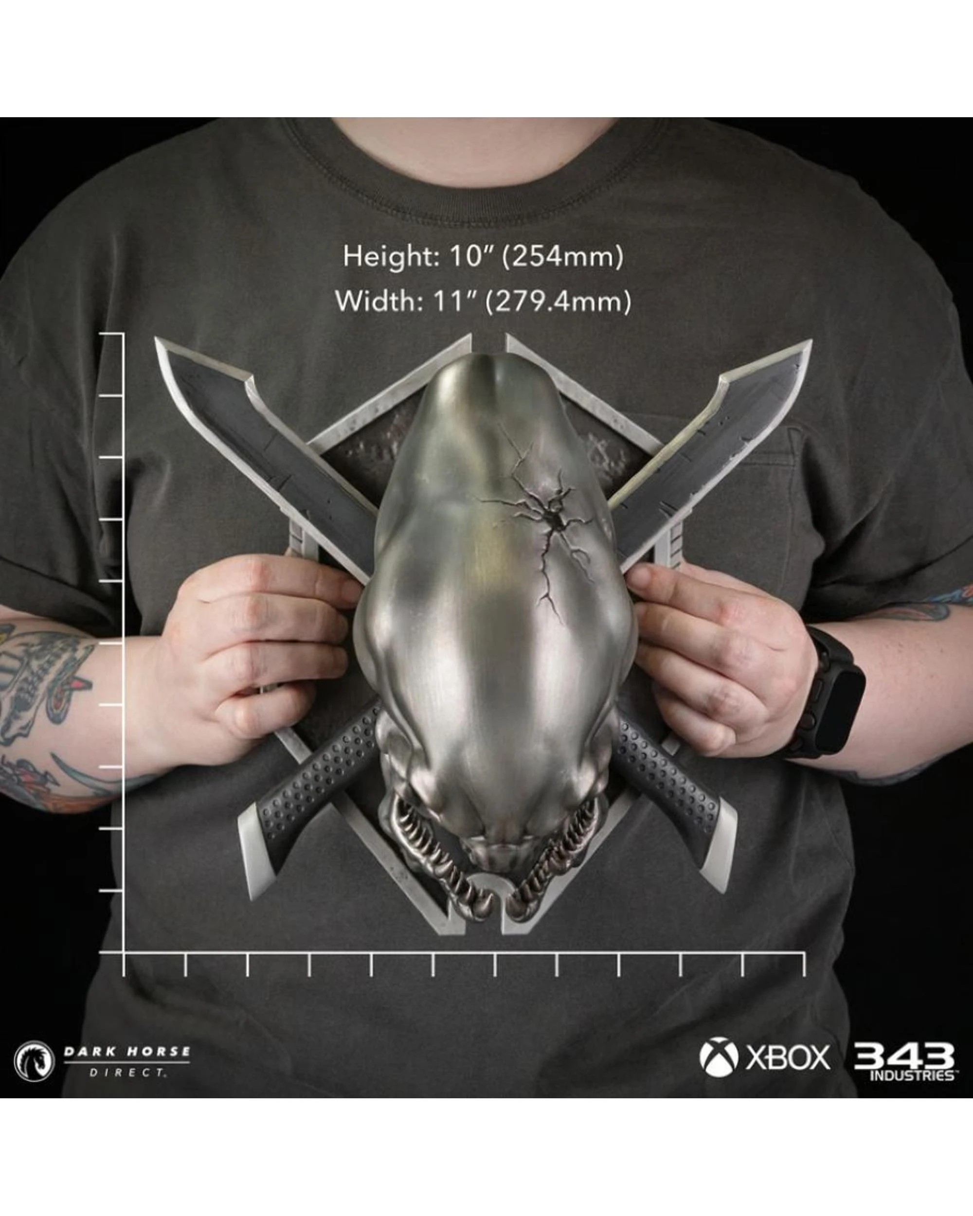 4 Halo Legendary Icon Wall Sculpture Grunt Edition, 4 of 4