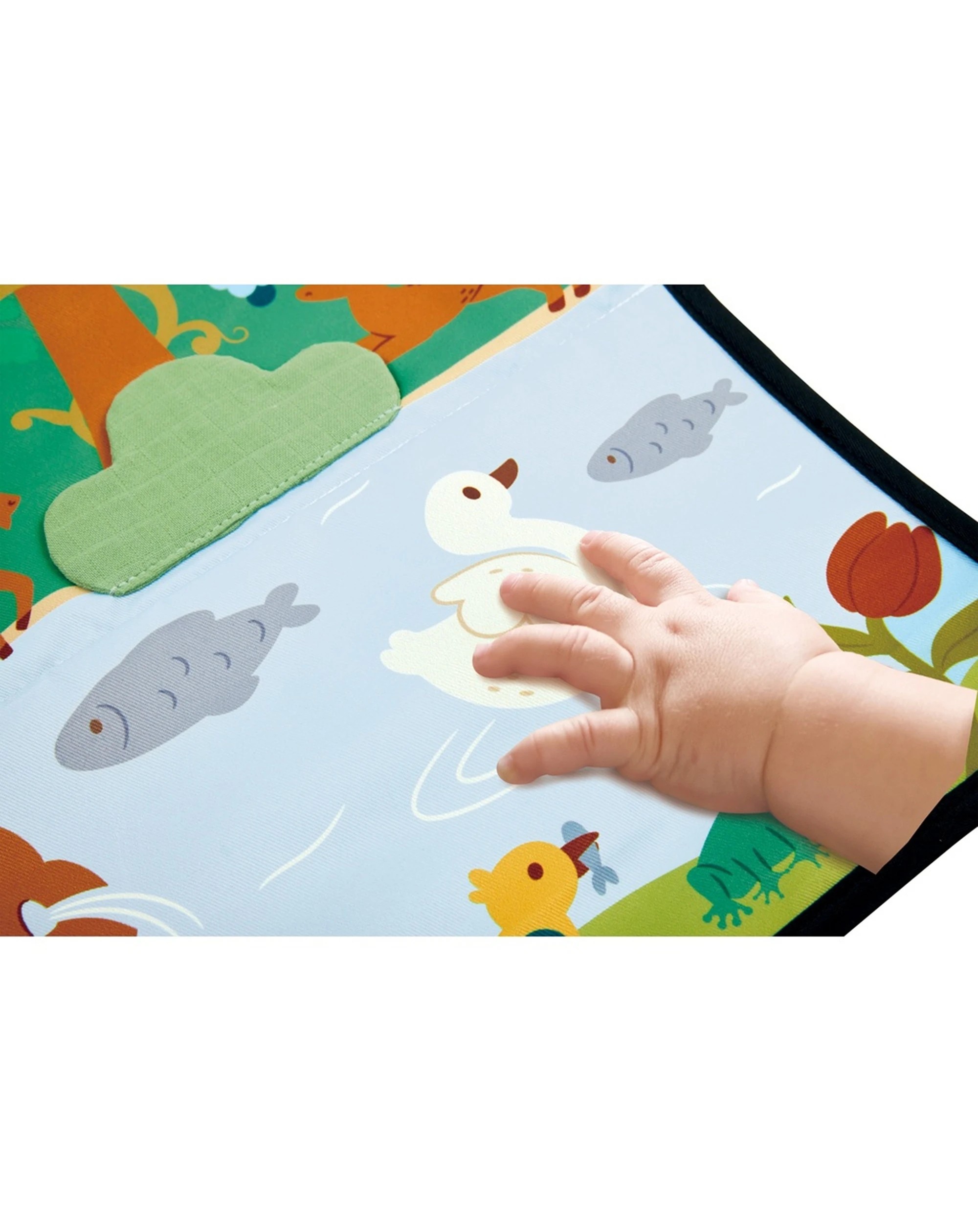 4 Hape Tree Of Life Play Mat Sensory Development Colour Texture - Multi, 4 of 4