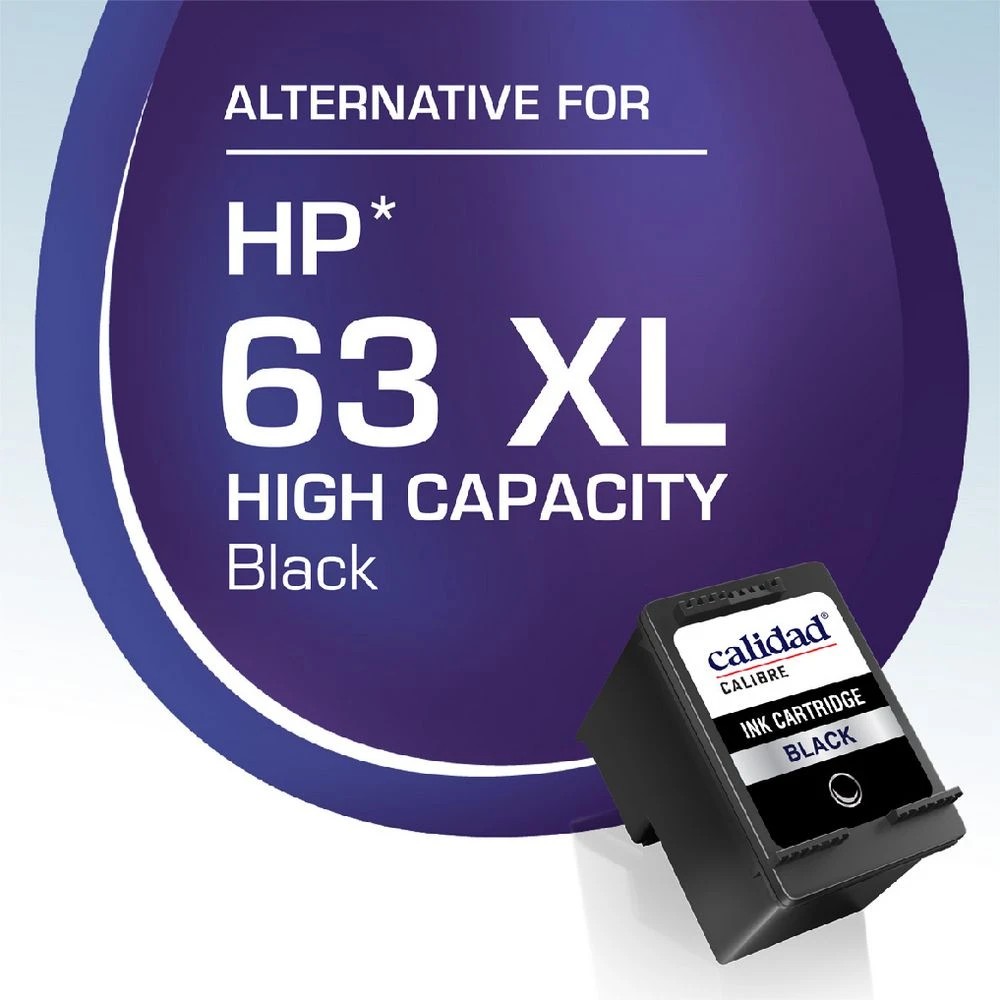2 Calidad Alternate HP 63XL Ink Cartridge Black, 2 of 7