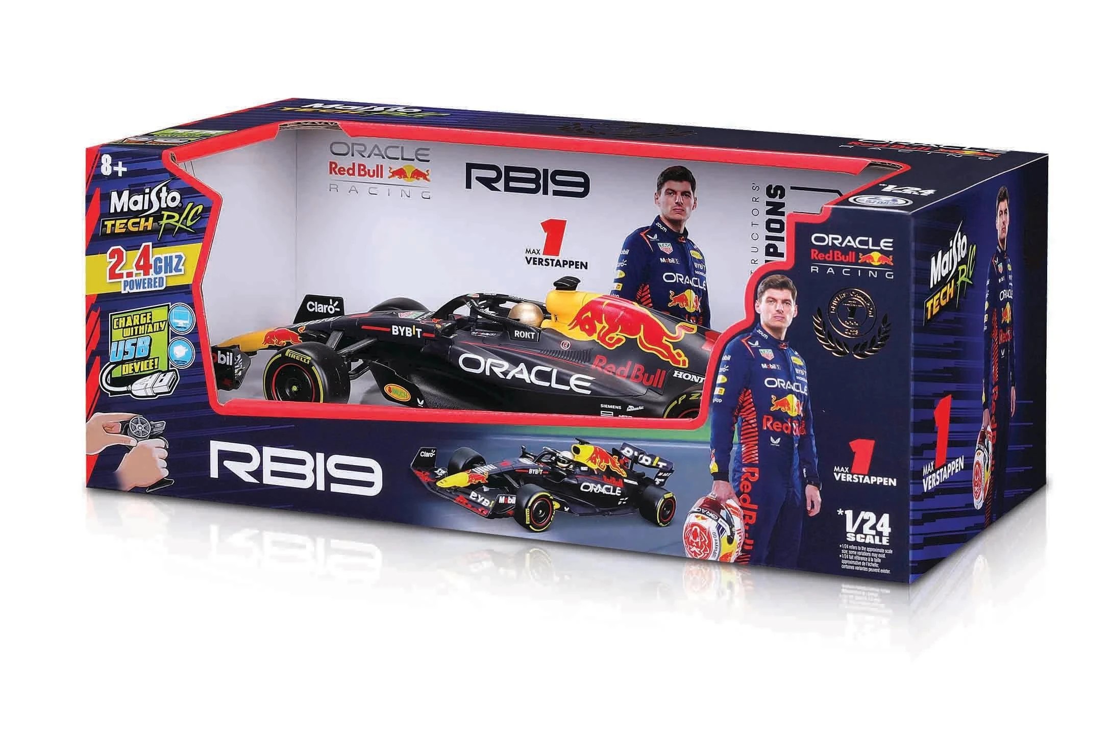 4 B. toys Maisto Tech Racing Series 1:24 RC - Assorted - Multi, 4 of 8