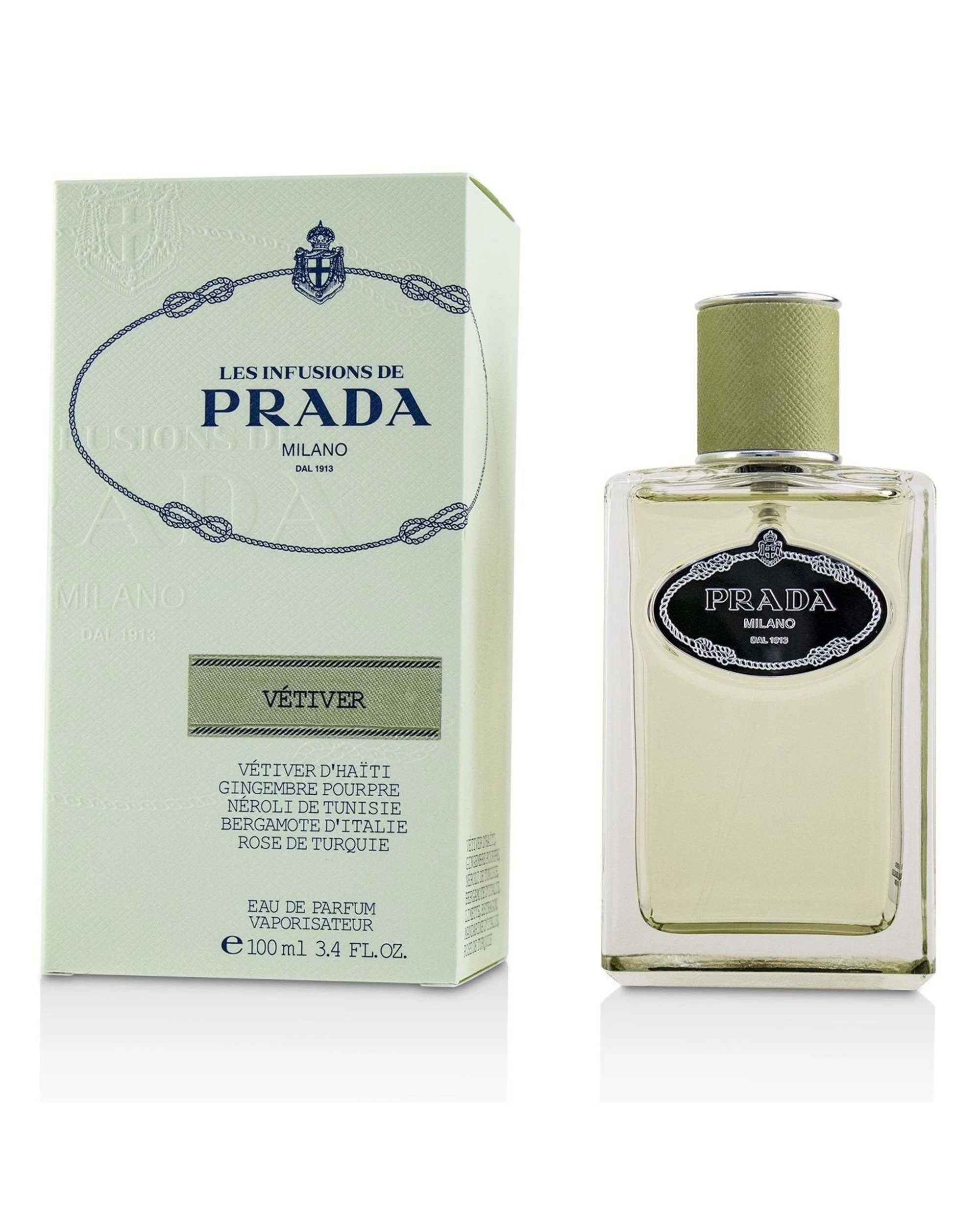 1 Prada Les Infusion De Vetiver Eau De Parfum Spray  100ml/3.4oz, 1 of 3
