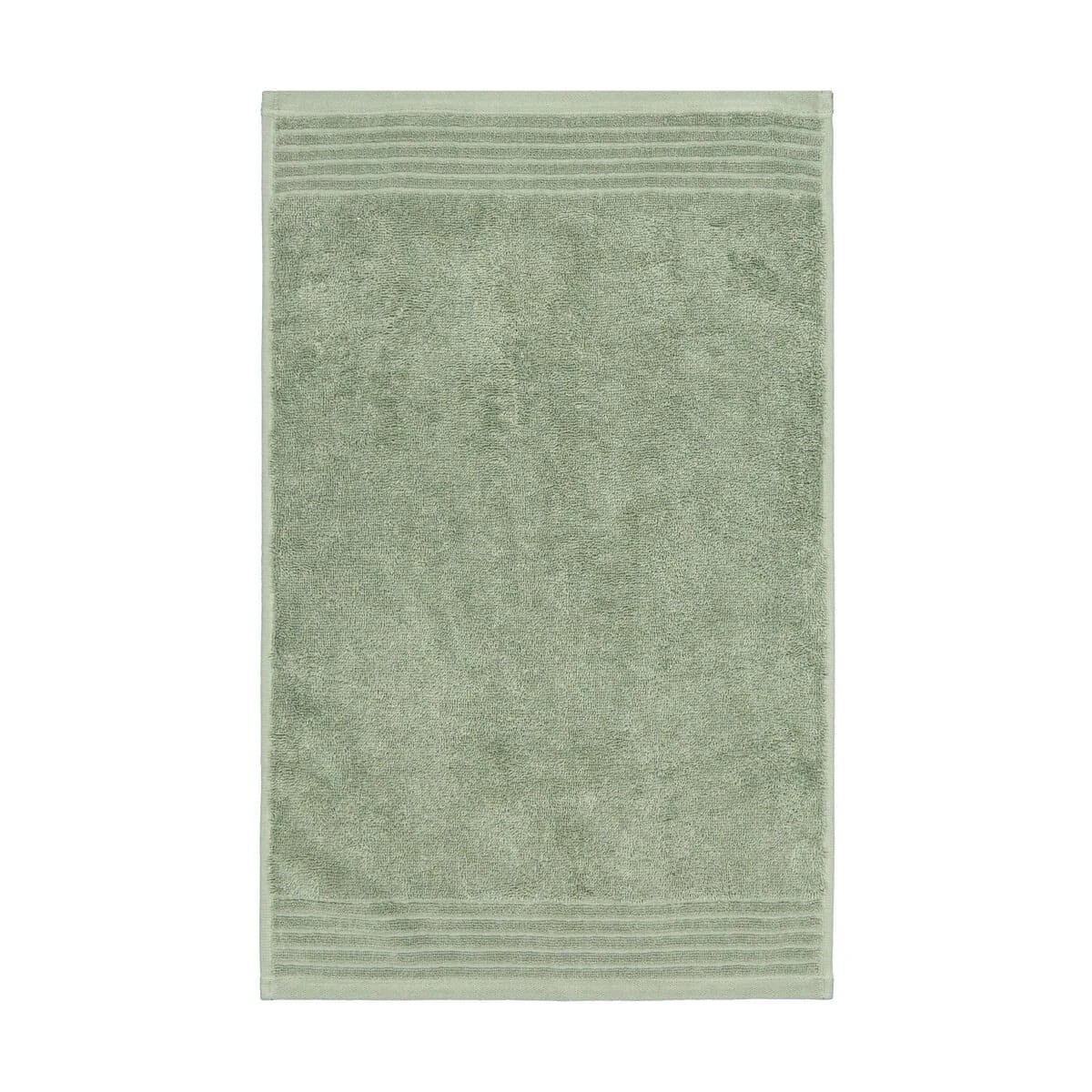 3 Edan Cotton Hand Towel - Moss, 3 of 6