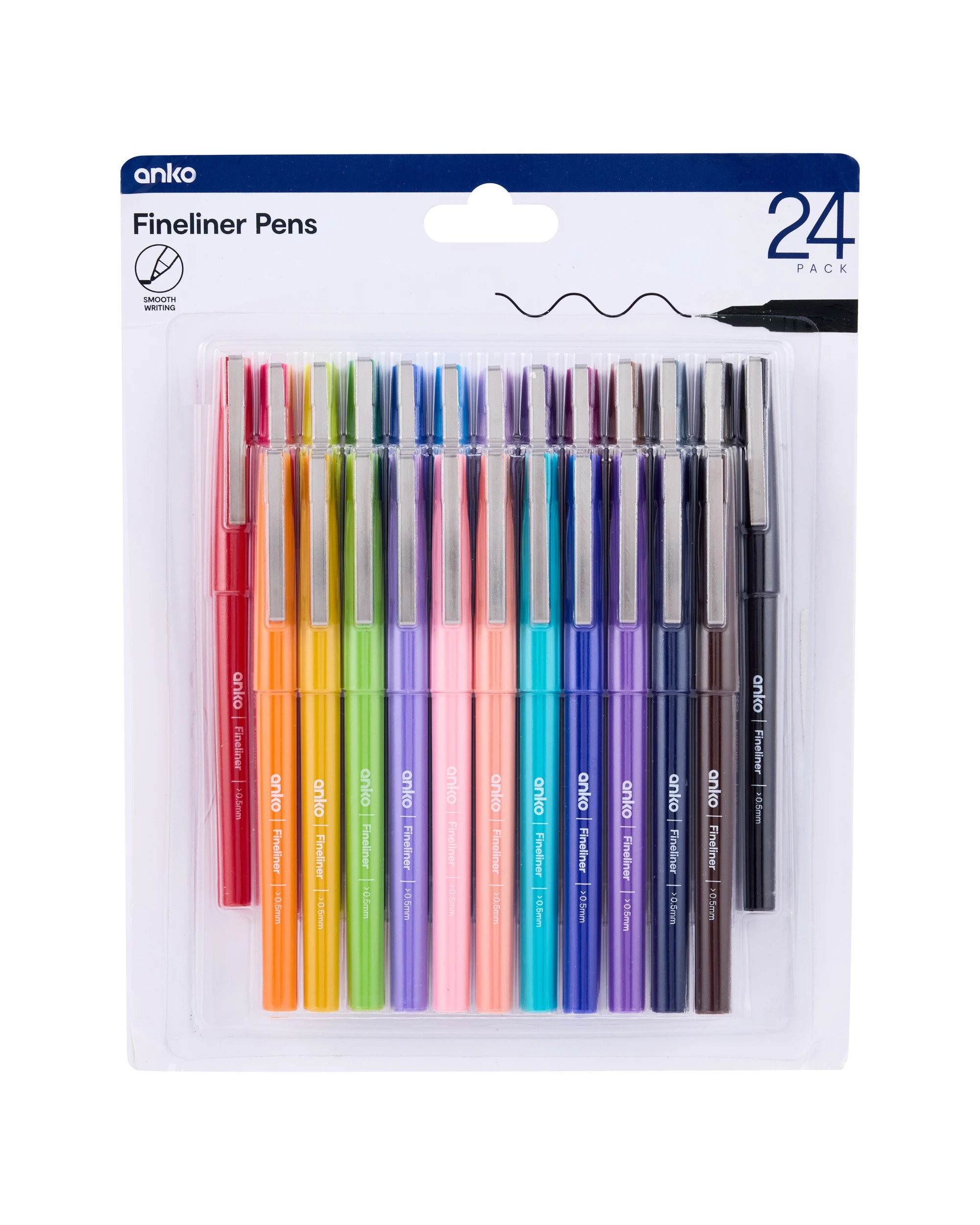 1 24 Pack Fineliner Pens, 1 of 6