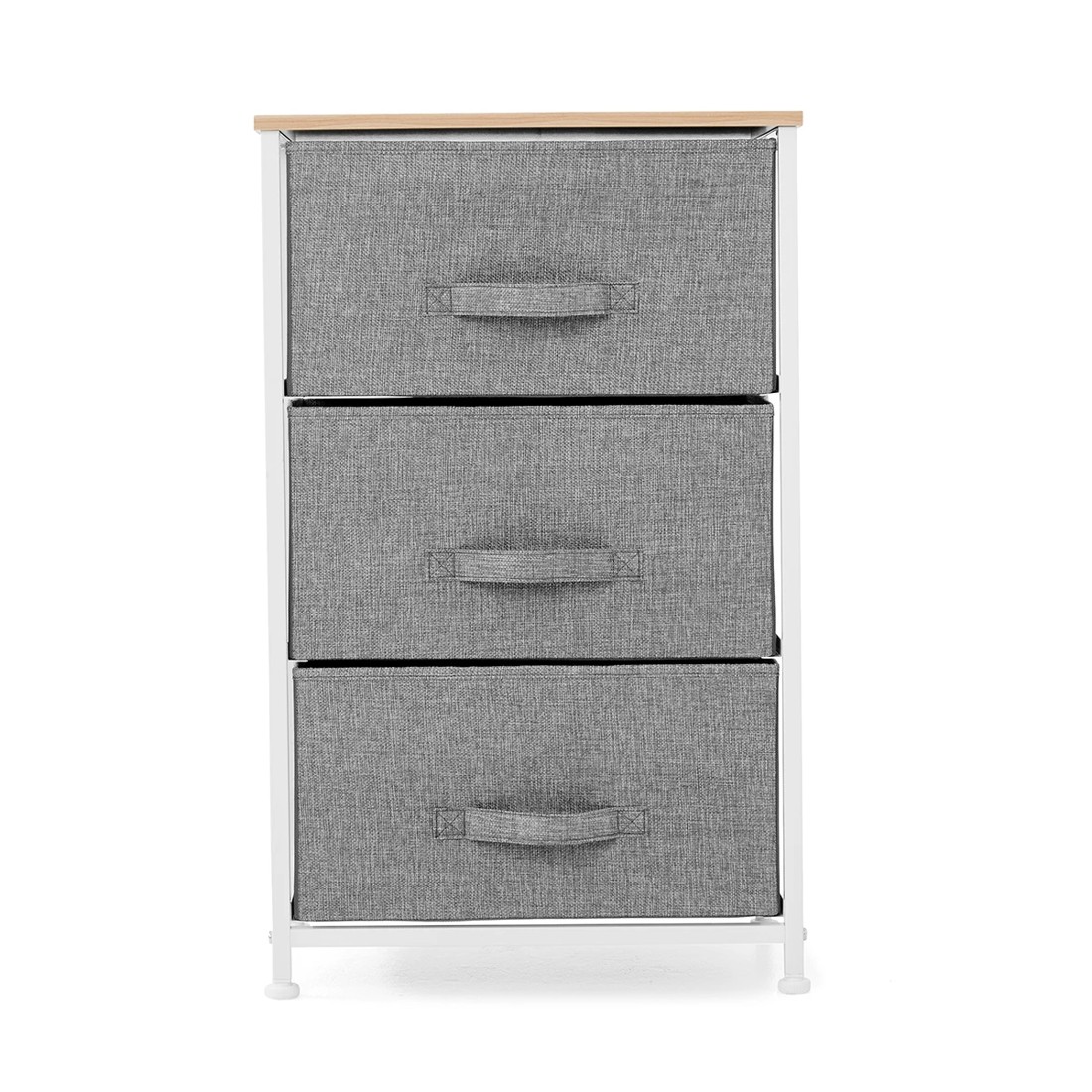 4 3 Drawer Chest - Grey, 4 of 9