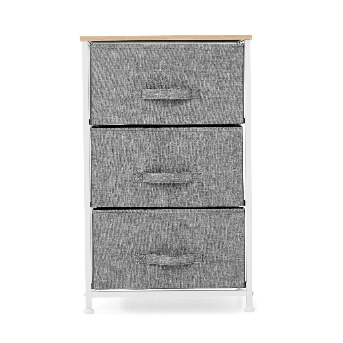 5 3 Drawer Chest - Grey, 5 of 11