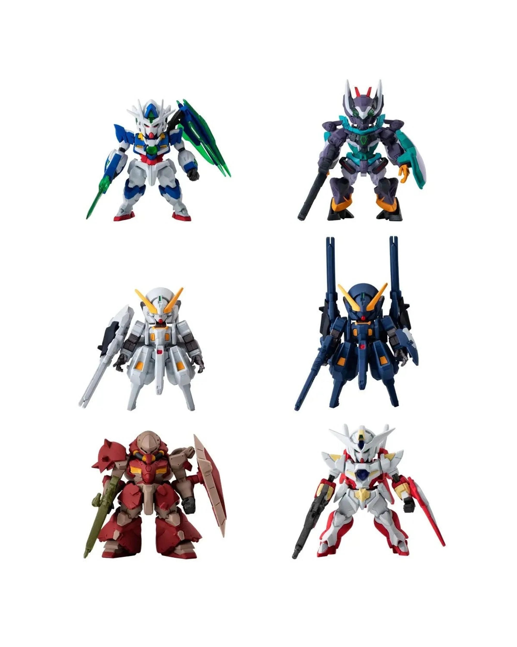 2 Bandai Shokugan Fusion Works Gundam Converge #29 Assorted, 2 of 7