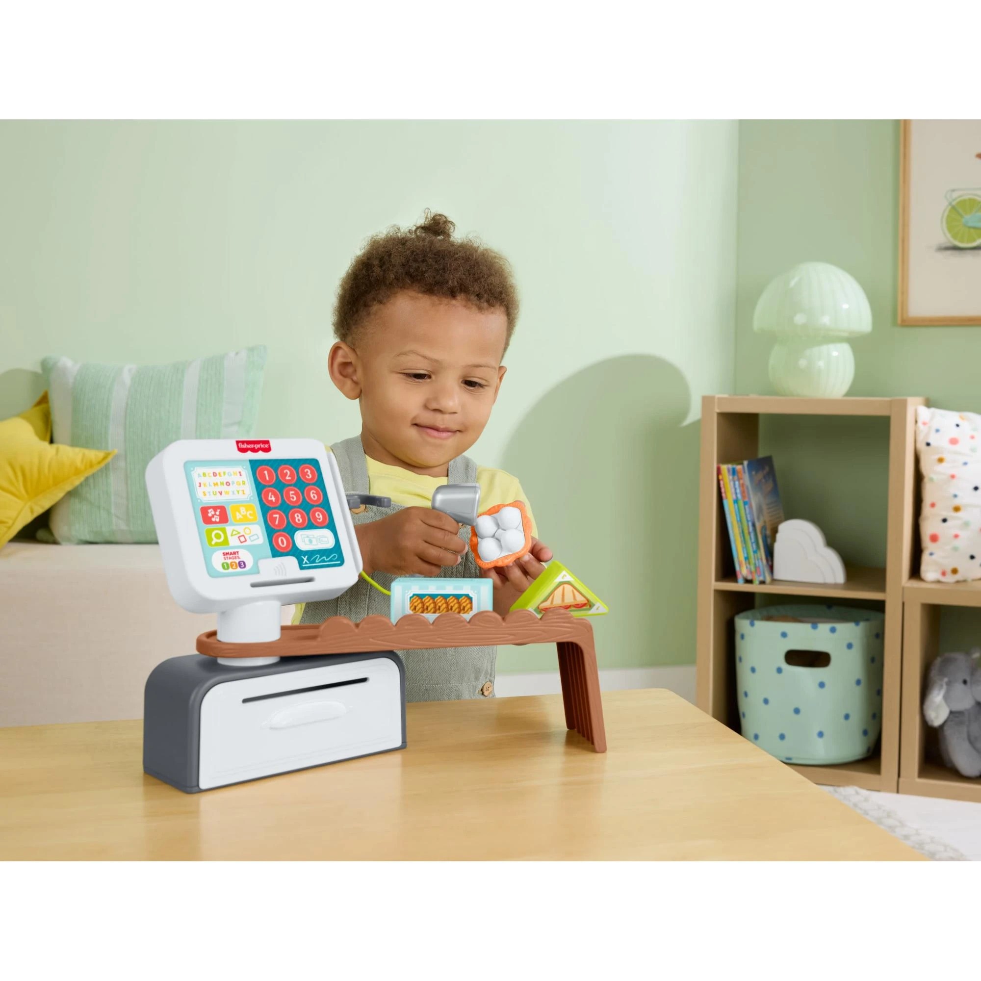 6 Fisher-Price Laugh & Learn Count & Shop Cash Register, 6 of 6