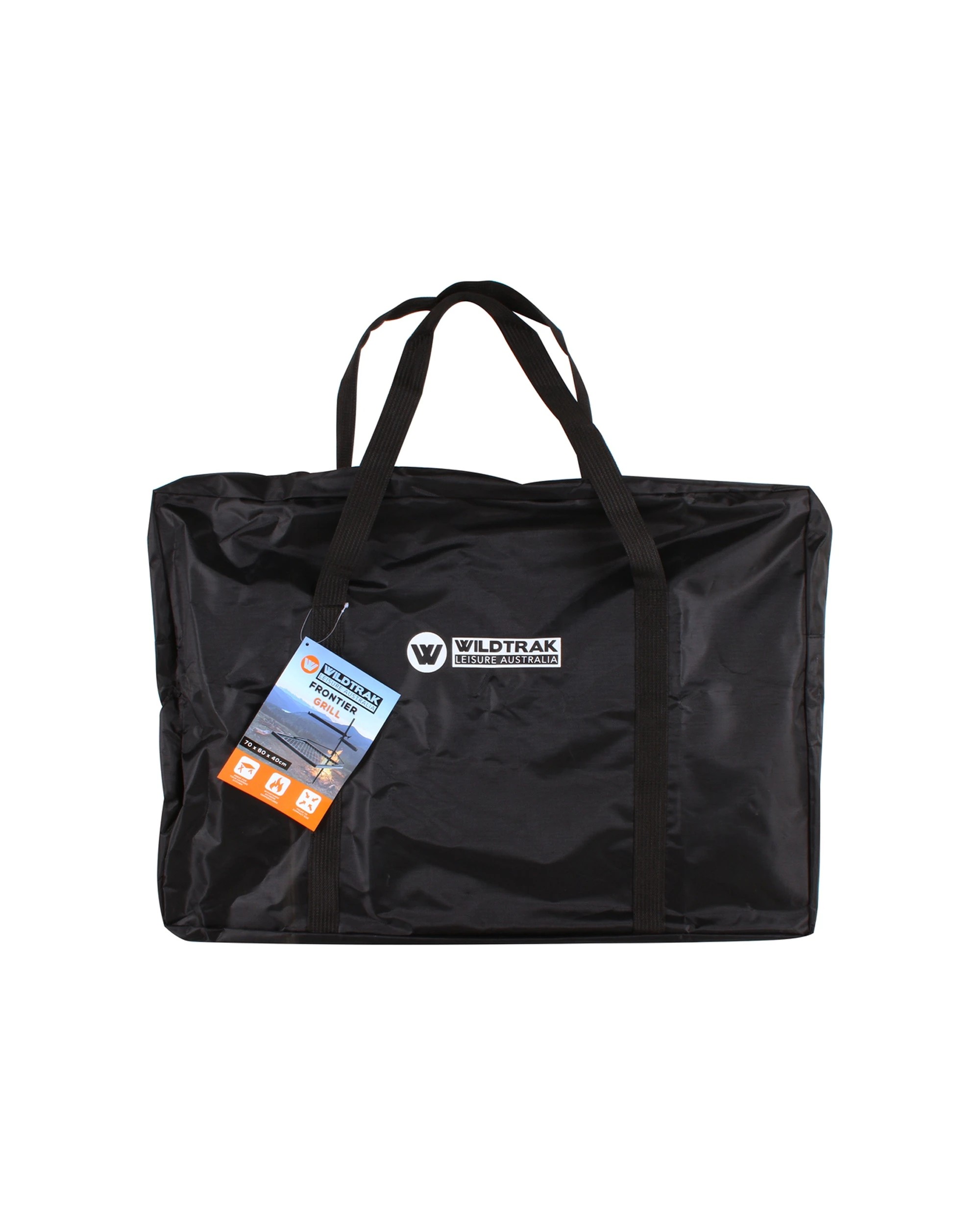 2 Wildtrak Frontier BBQ Grill With Bag Heavy Duty Steel Foldable - Black, 2 of 2